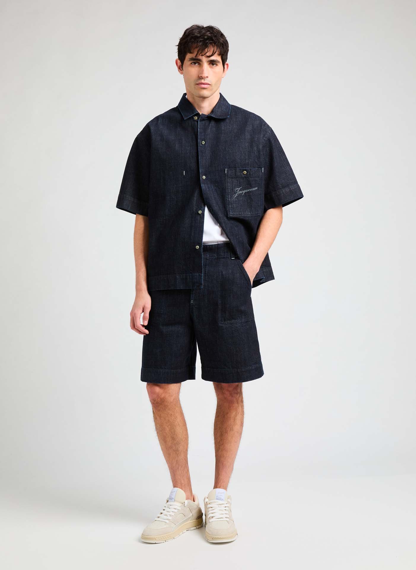 Denim Shorts JACQUEMUS Blue