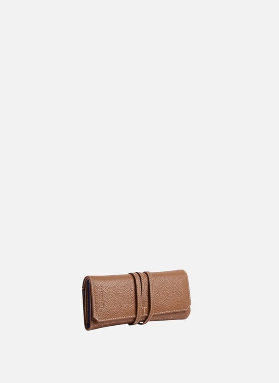 Coffret 3 montres de voyage en cuir Marron by LE TANNEUR LE TANNEUR Coffret 3 montres de voyage en cuir Marron