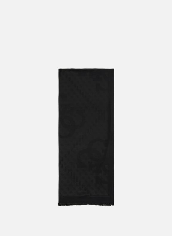 Logo scarf Black by GUESS GUESS Logo scarf Black