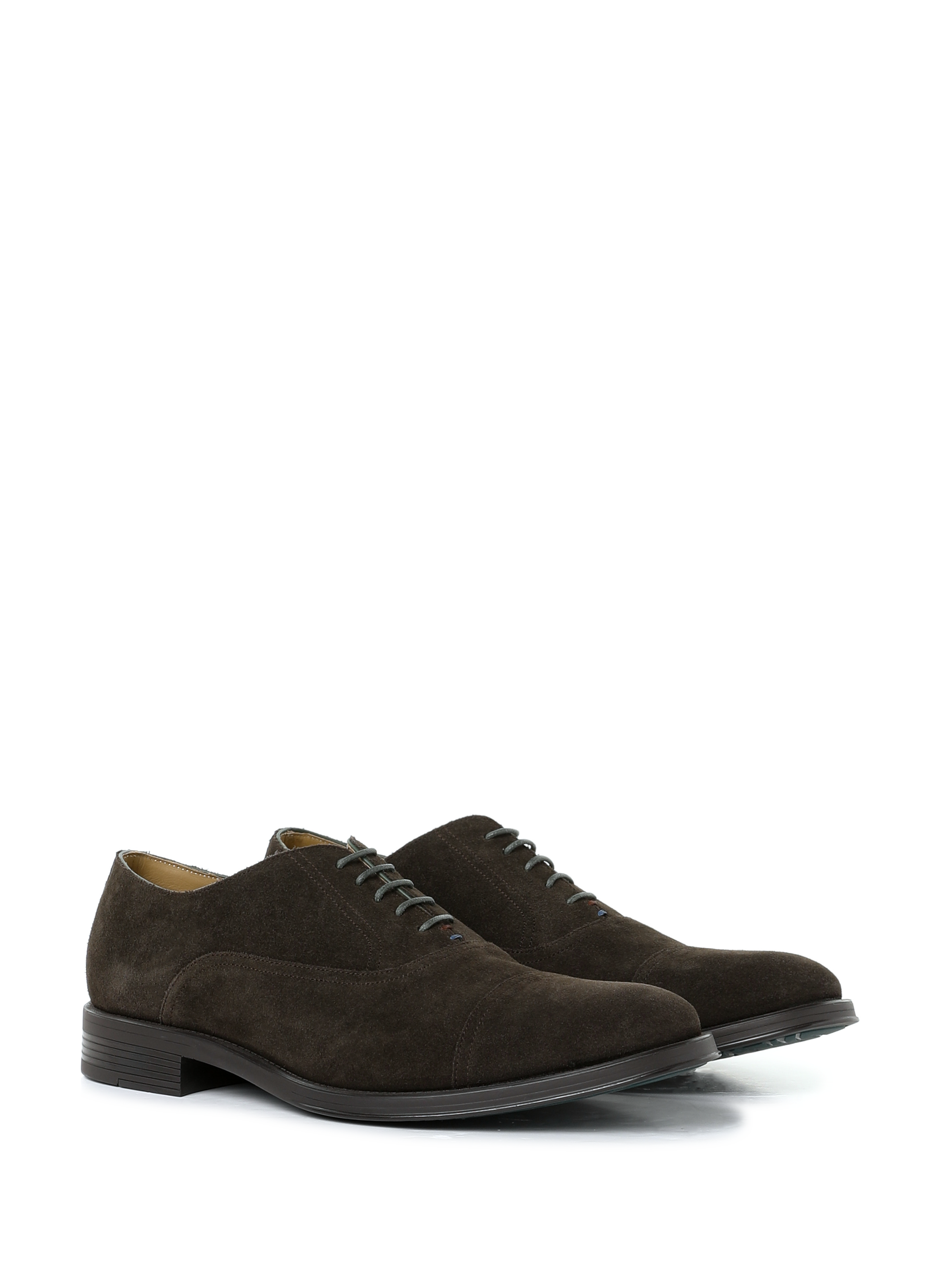 Timothy suede leather derbies PAUL SMITH Brown