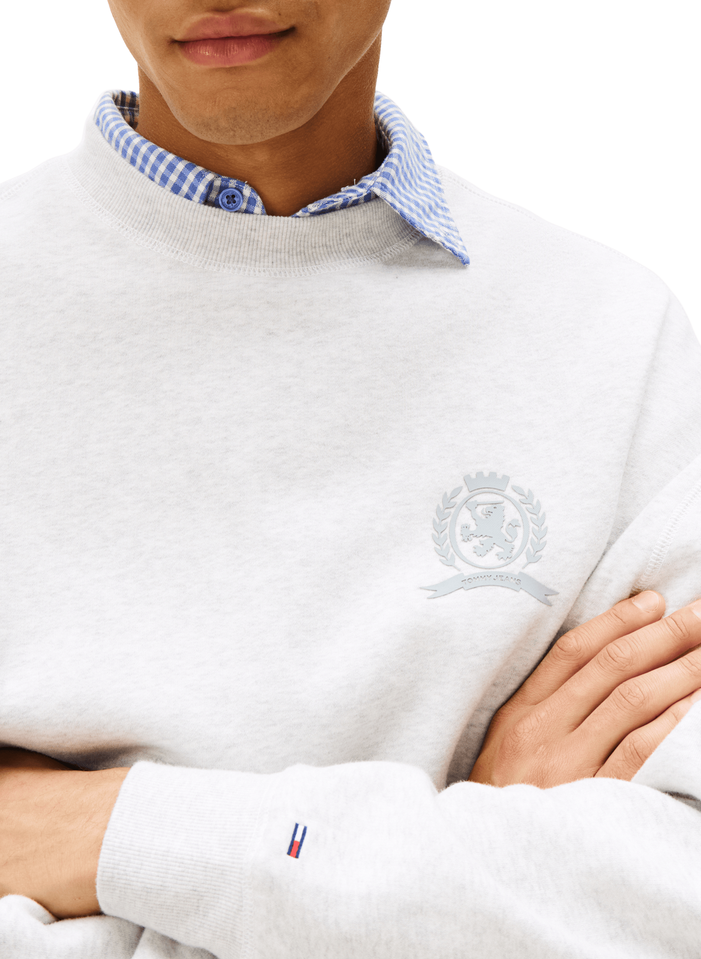 Cotton sweatshirt TOMMY HILFIGER Grey