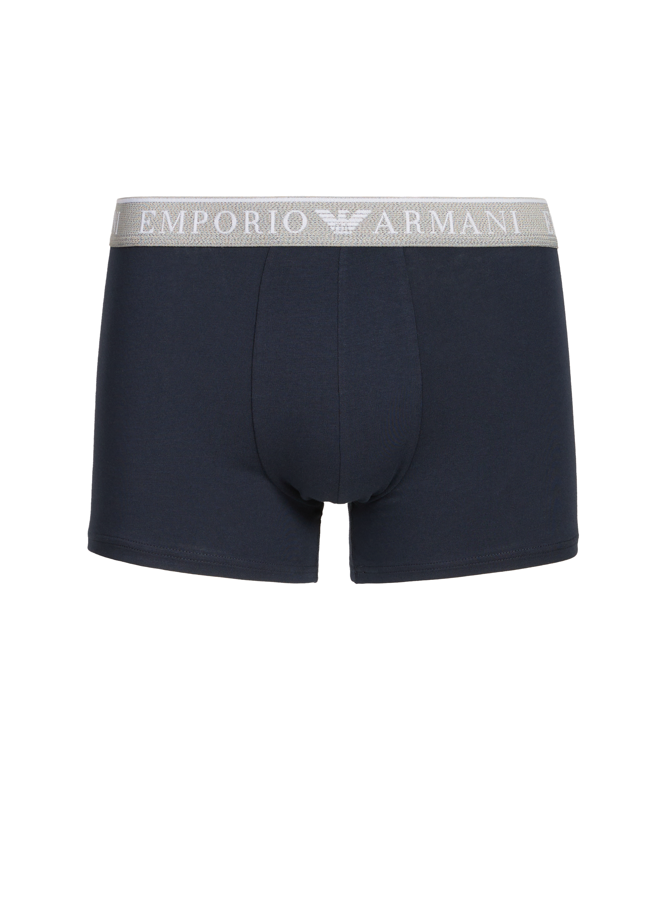 Lot de deux boxers en coton mélangé EMPORIO ARMANI Multicolore