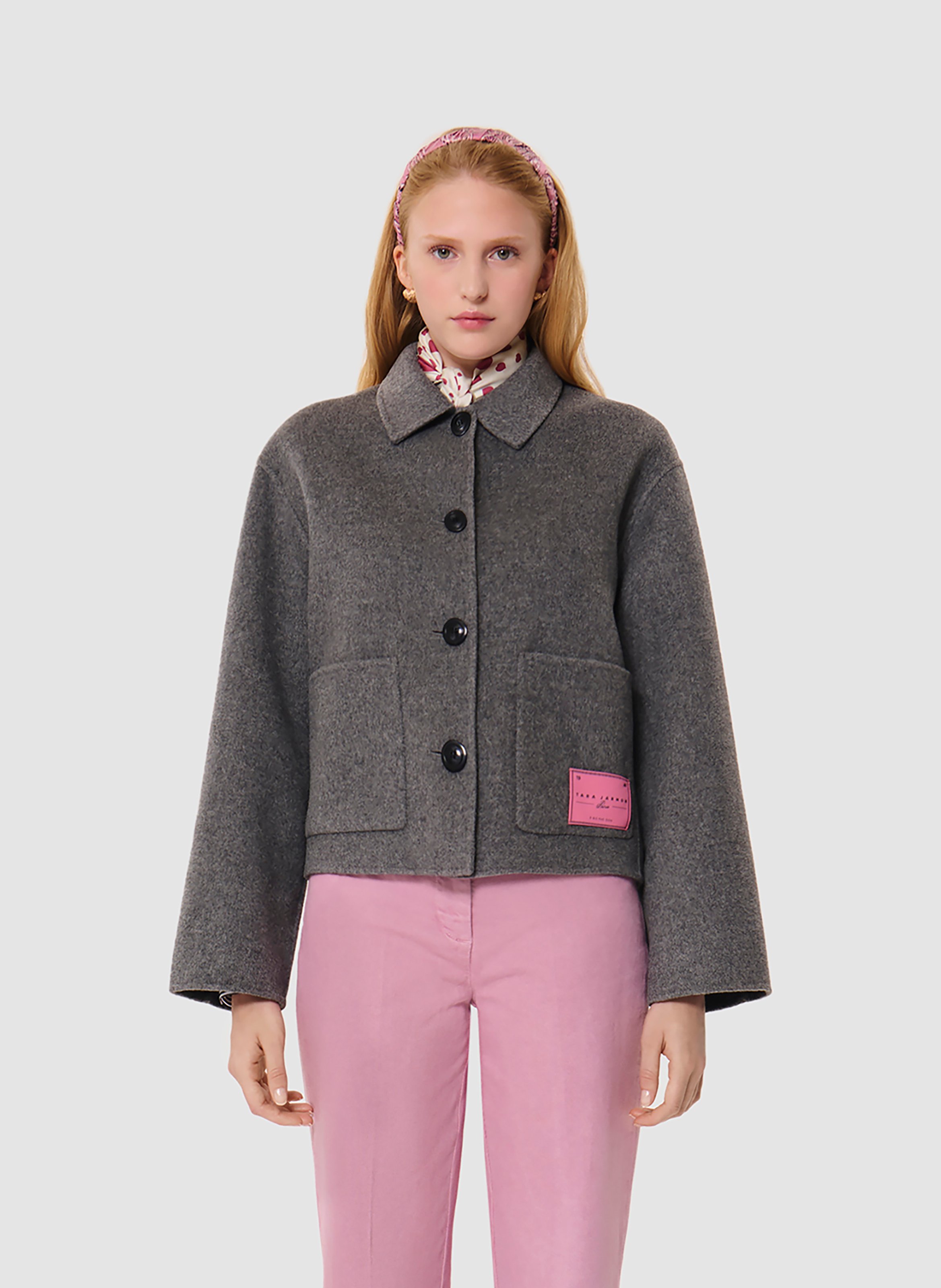 TARA JARMON Veste vinci Gris