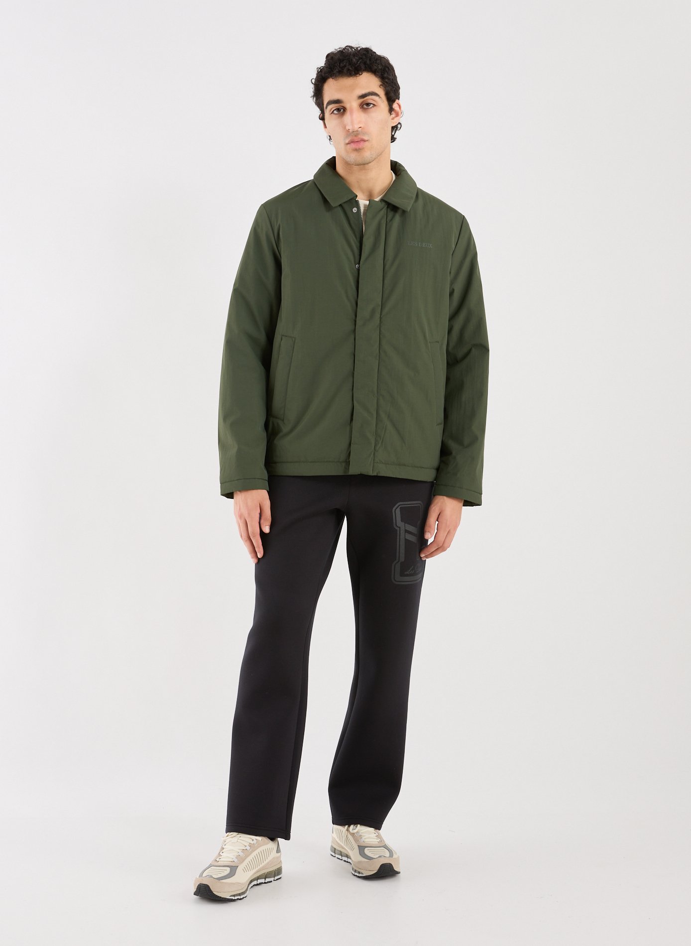 Veste col classique LES DEUX Vert