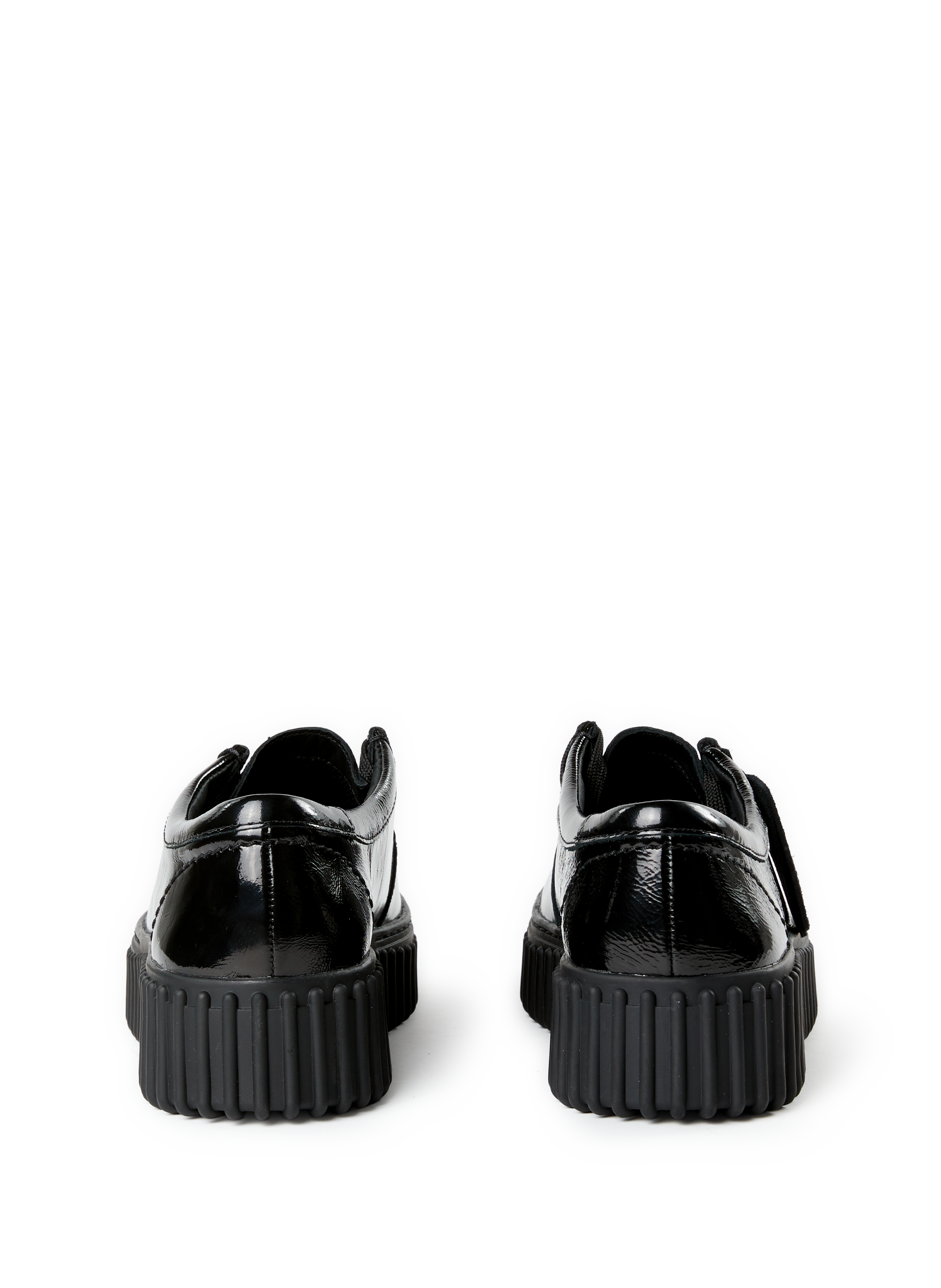 Patent leather moccasins CLARKS Black