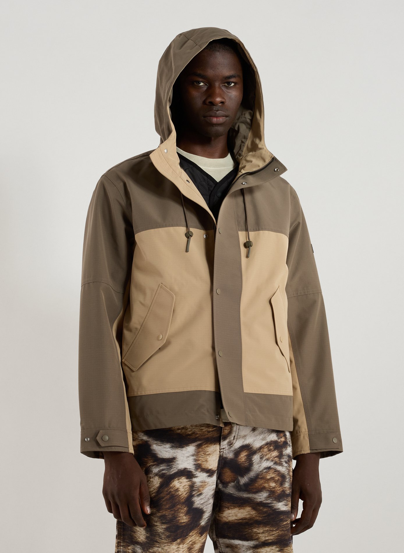 AIGLE Veste d'extérieur à capuche Marron