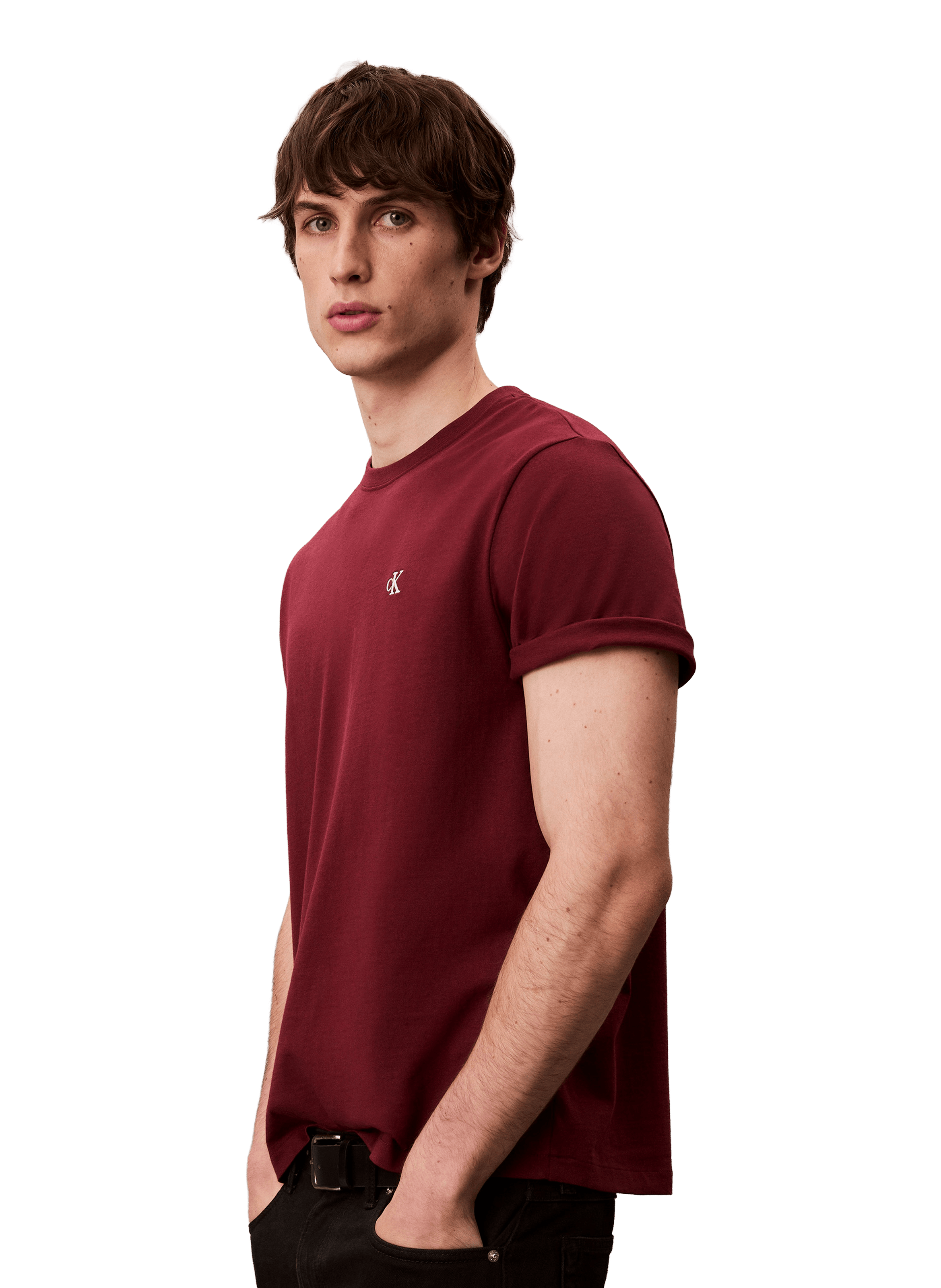 Classic Cotton T-Shirt CALVIN KLEIN Red