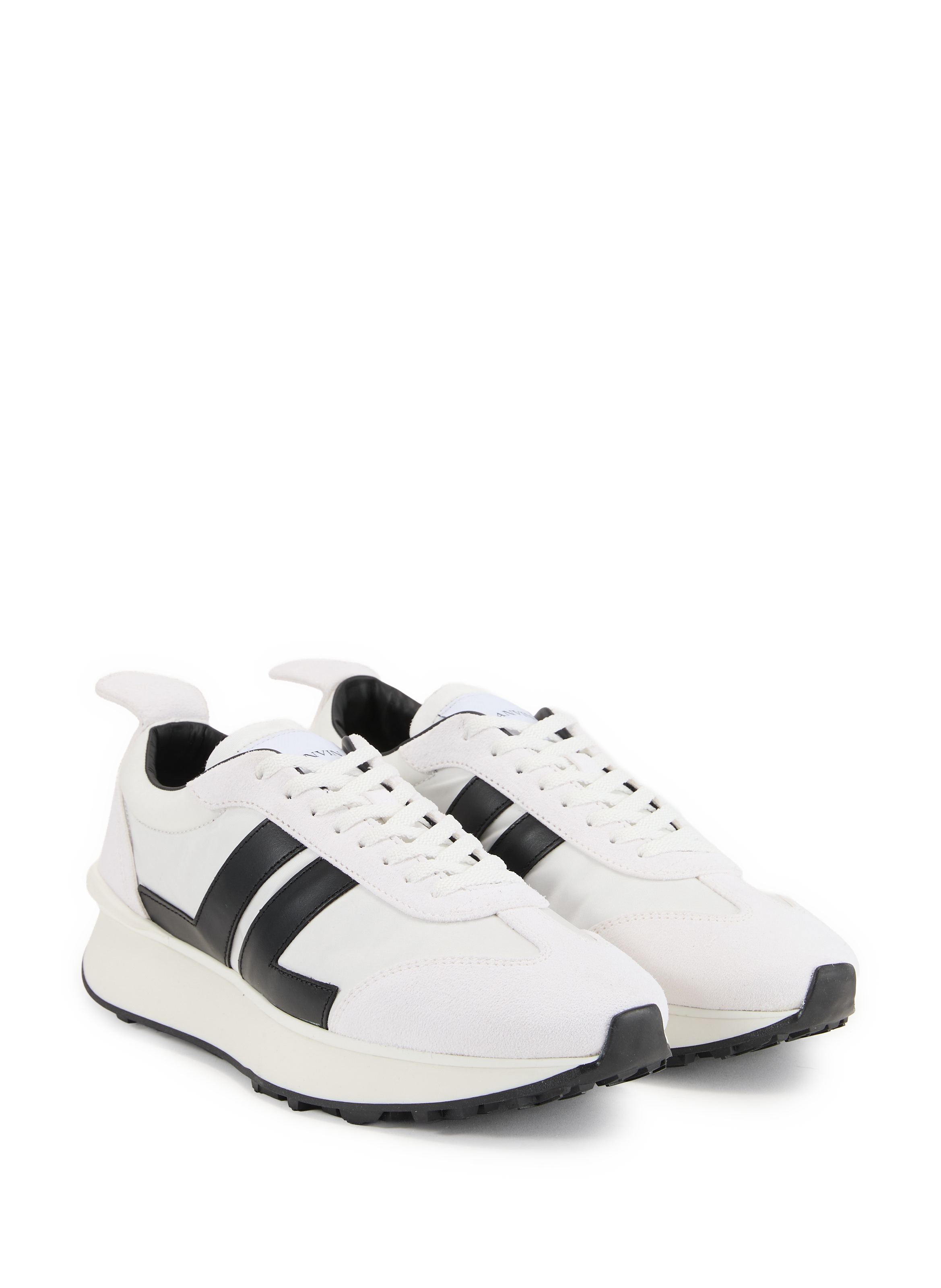 Baskets bases Bumpr compensées LANVIN Blanc