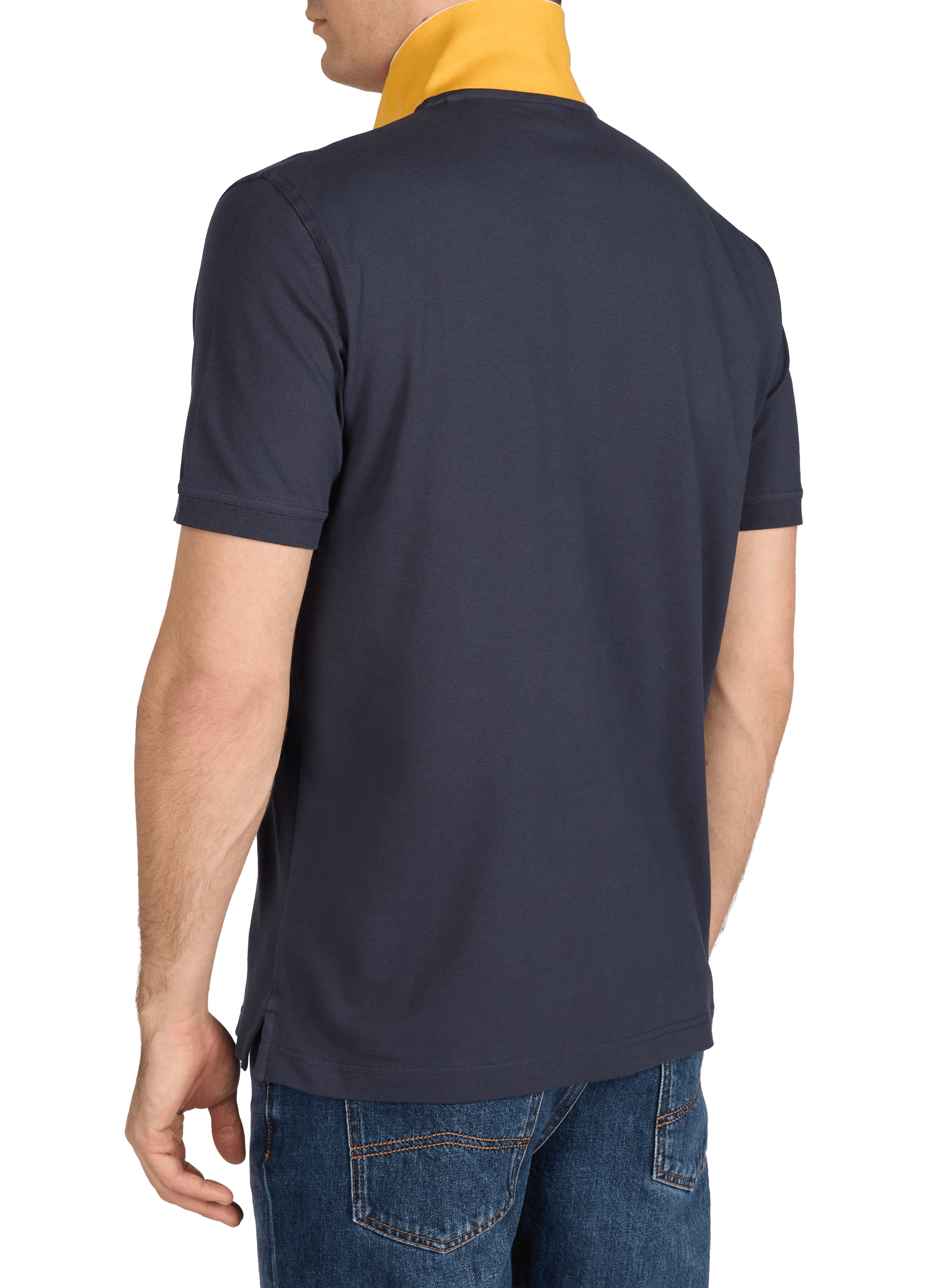 Polo à manches courtes en coton mélangé GANT Bleu