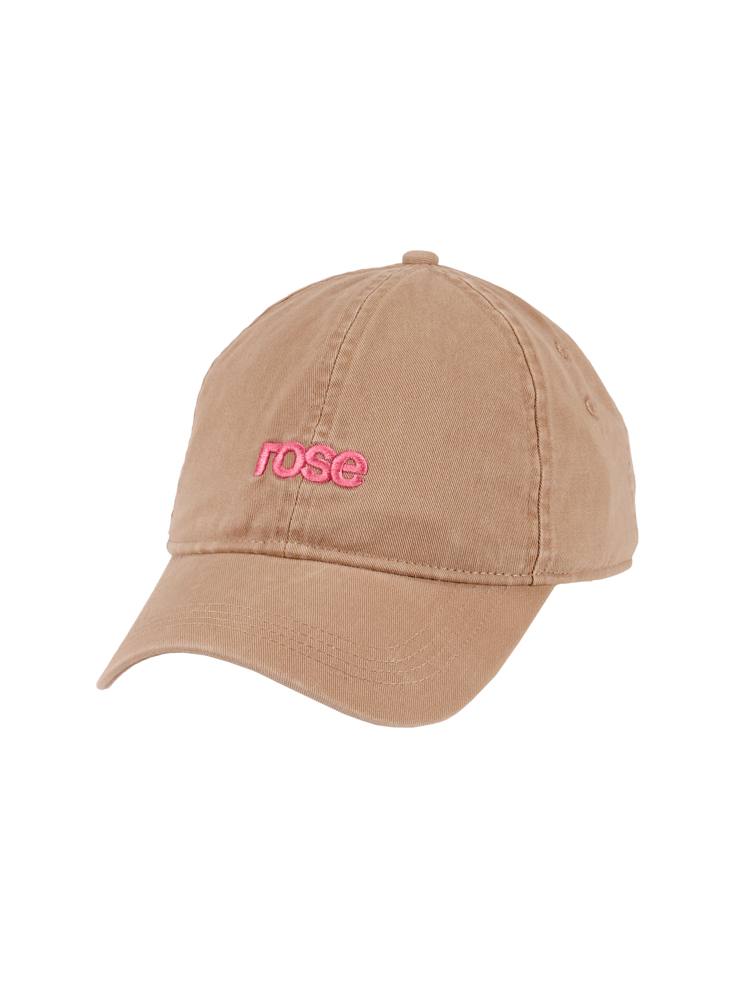 Casquette à logo en coton BELLEROSE Beige