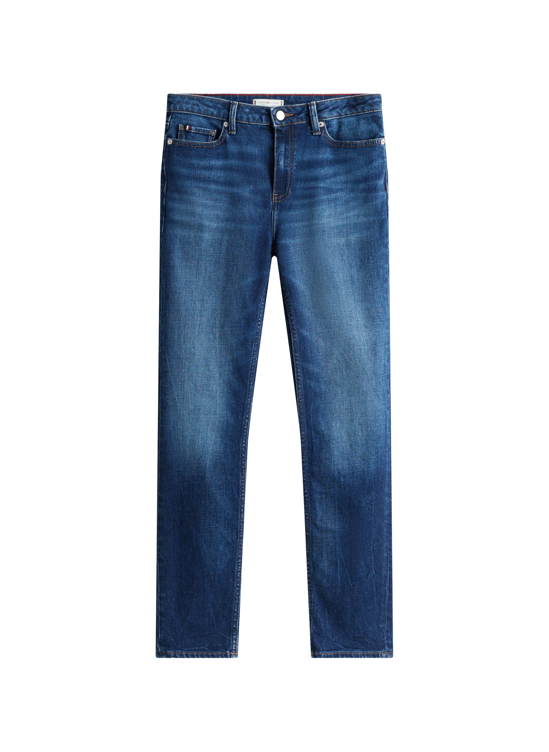 Jean slim taille mi-haute TOMMY HILFIGER Bleu