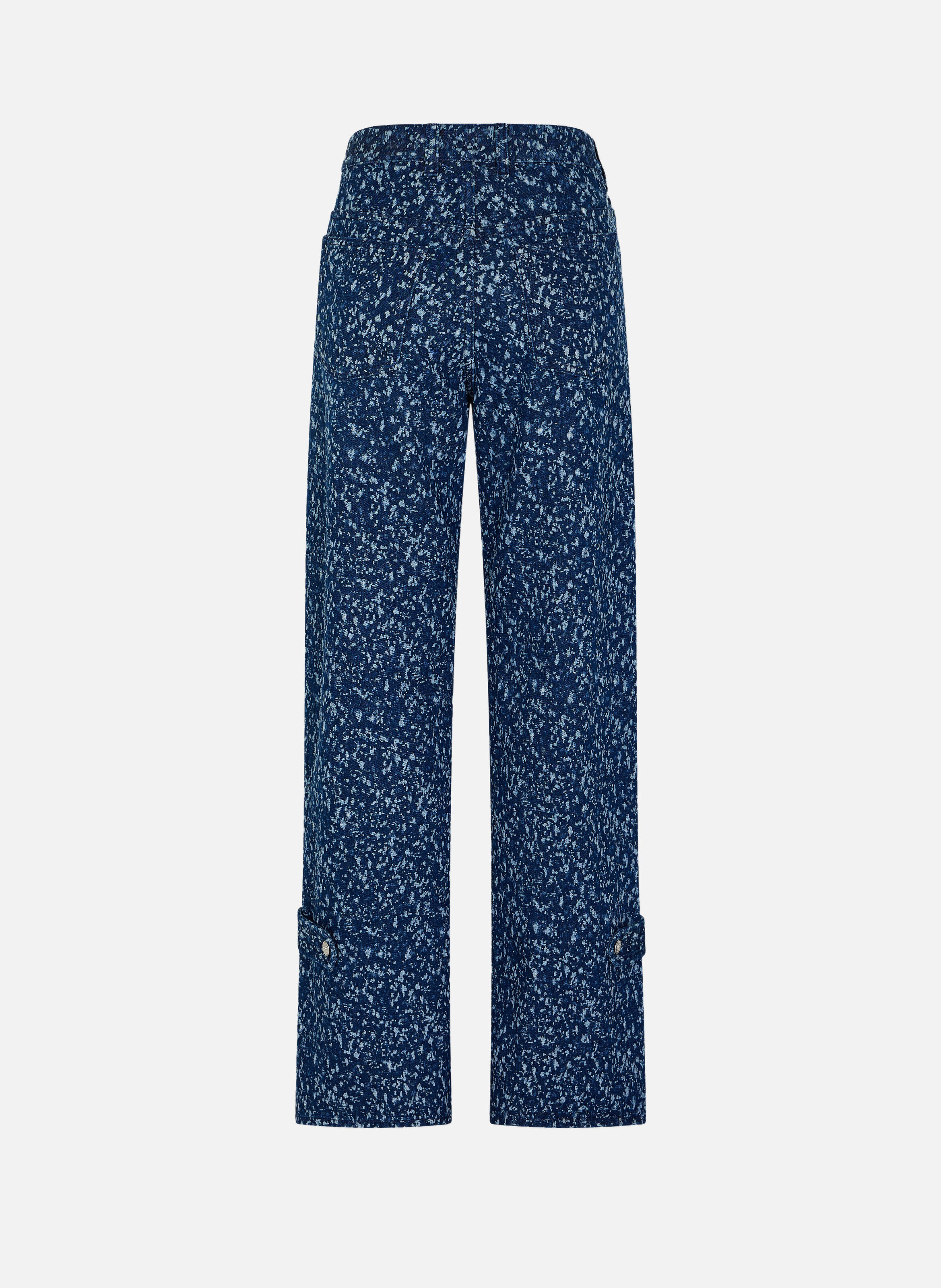 Jean baggy coupe droite RABANNE Bleu