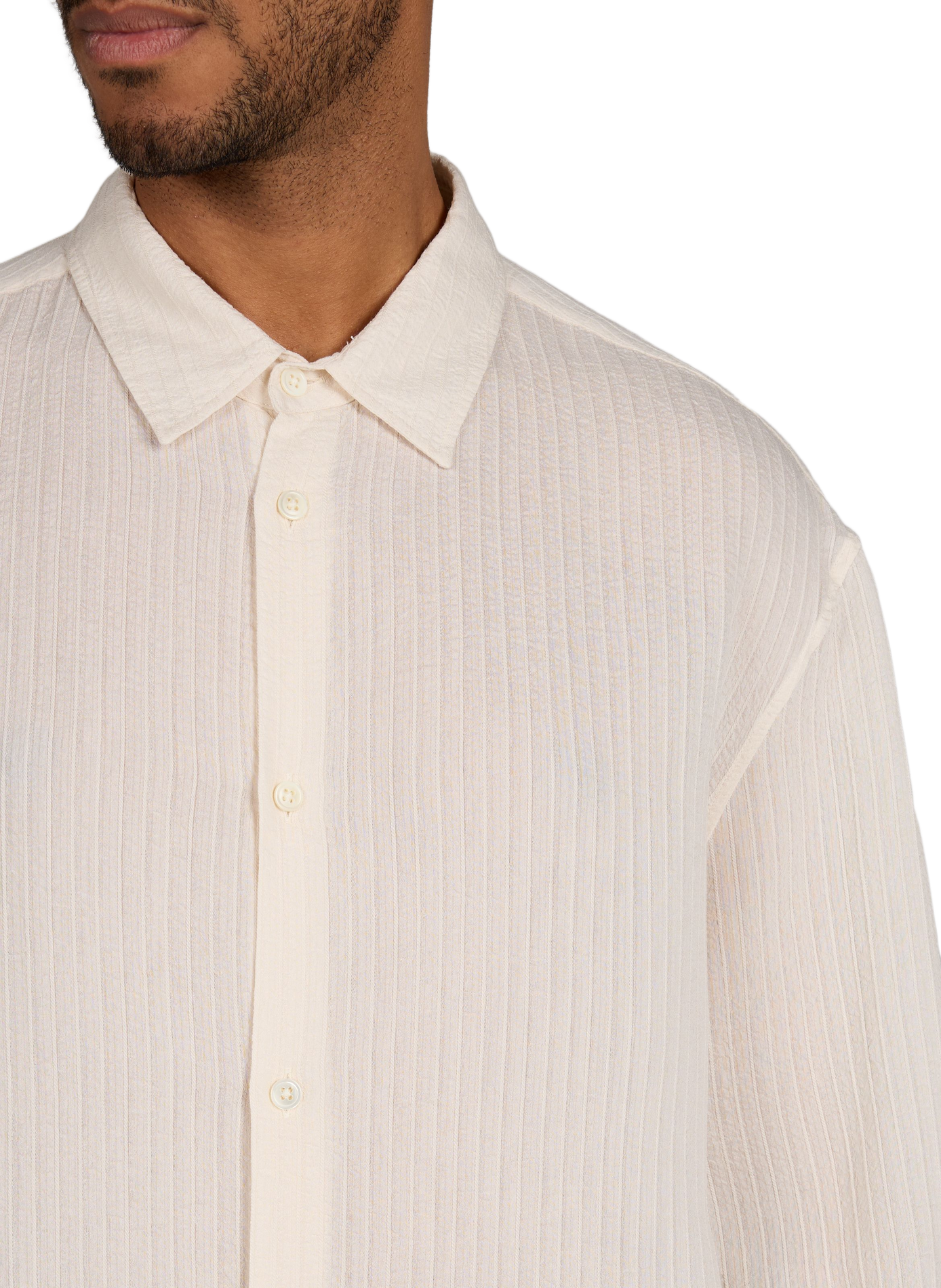 Oversized shirt Andre ANN DEMEULEMEESTER Beige