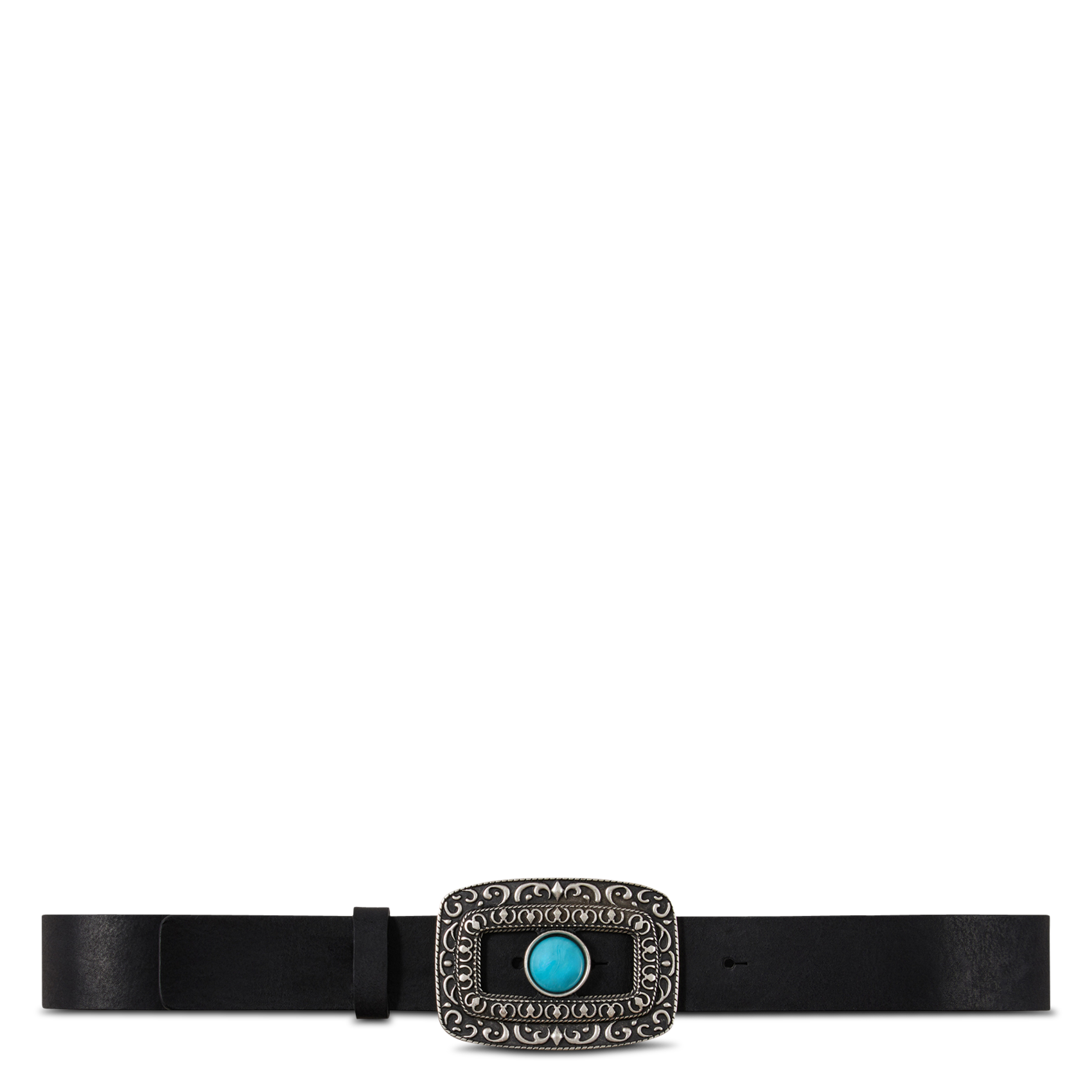 Ceinture en cuir boni BA&SH Noir