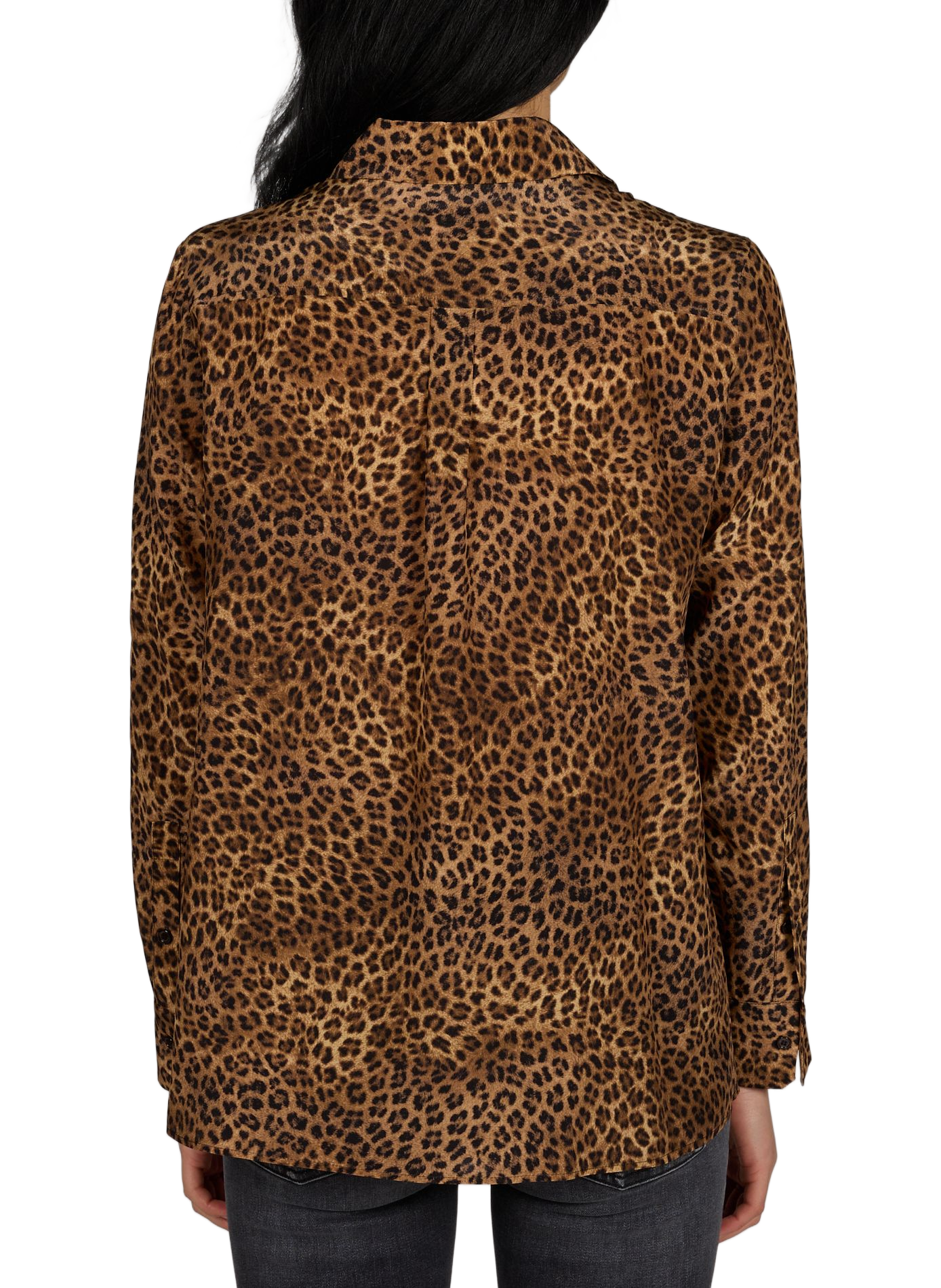 Leopard print silk shirt MAX MARA WEEK END Multicolour