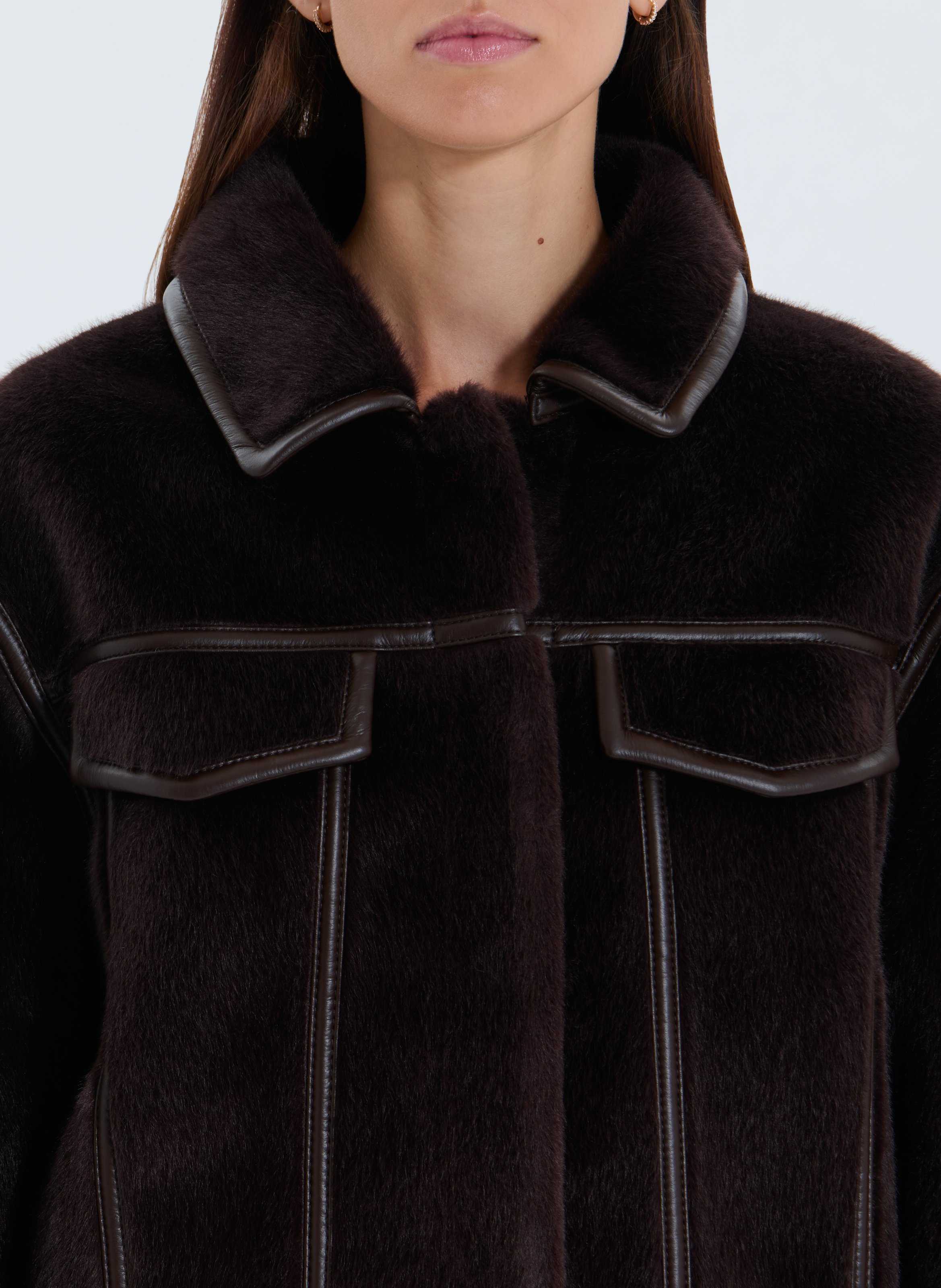 Veste  monge ZAPA Marron