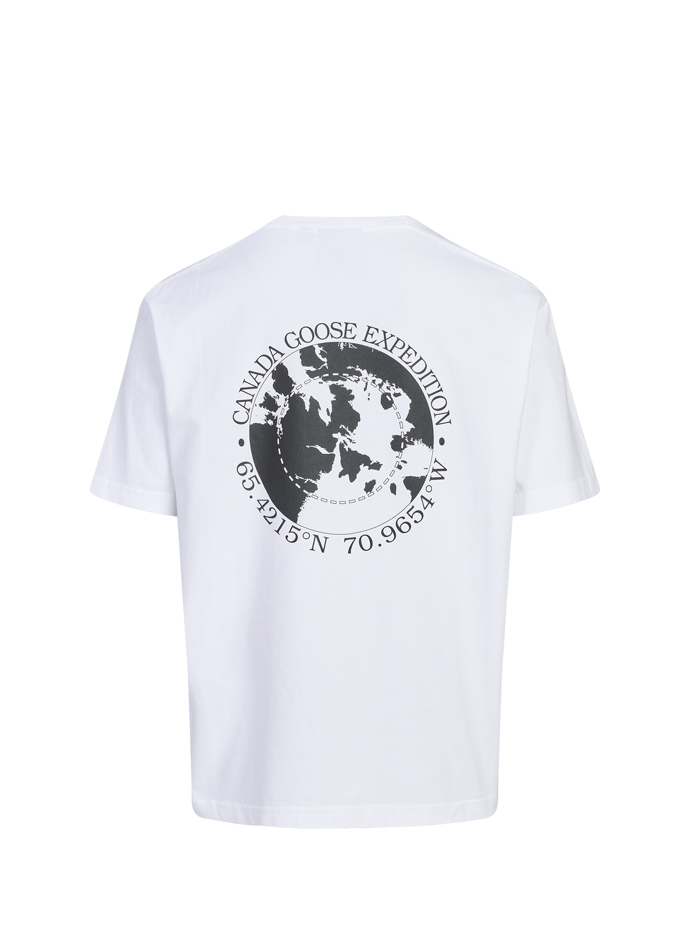 Printed cotton T-shirt CANADA GOOSE White