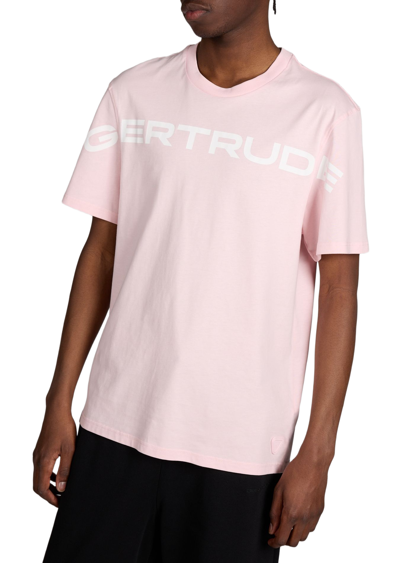 T-shirt droit en coton GERTRUDE ET GASTON Rose