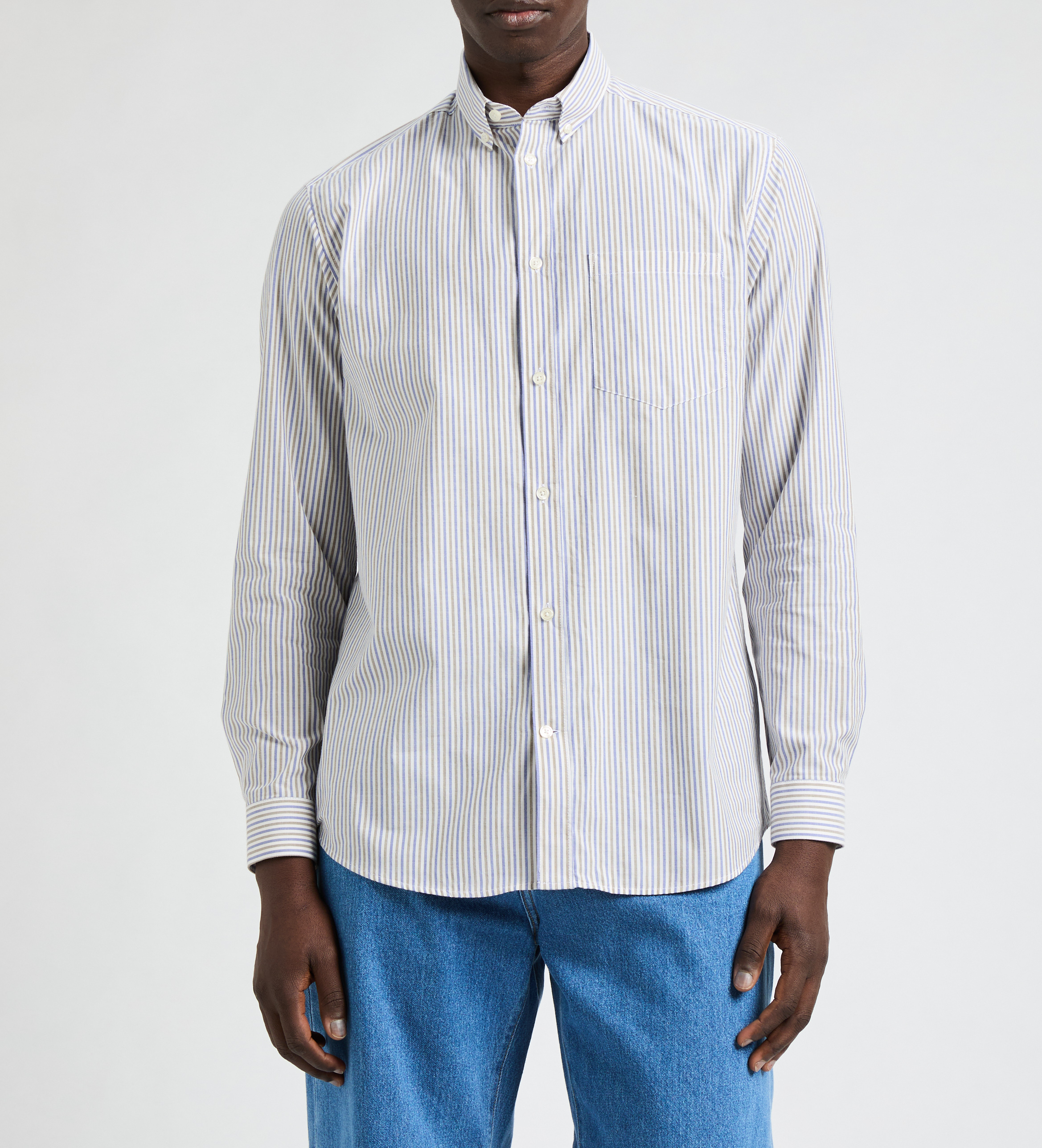 Chemise rayée Fomelos Bleu AU PRINTEMPS PARIS