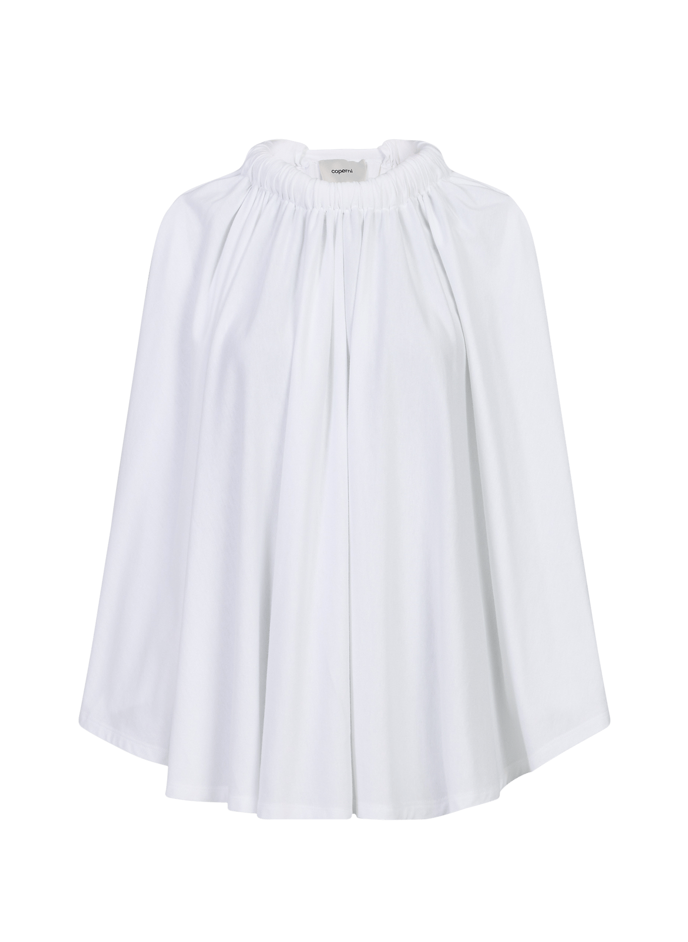 Top cape fluide drapé COPERNI Blanc