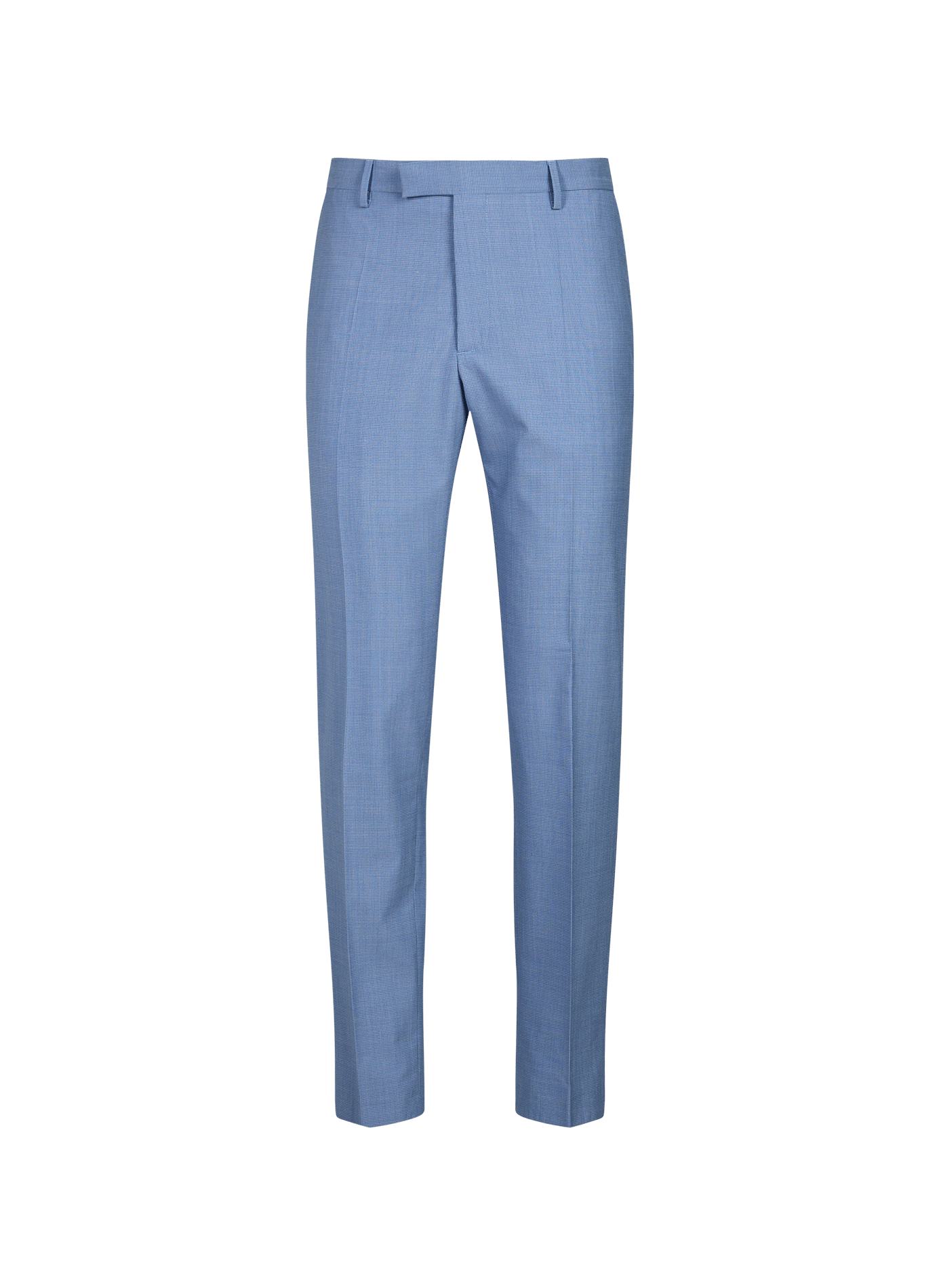 Pantalon slim en laine mélangée PIERRE CARDIN Bleu