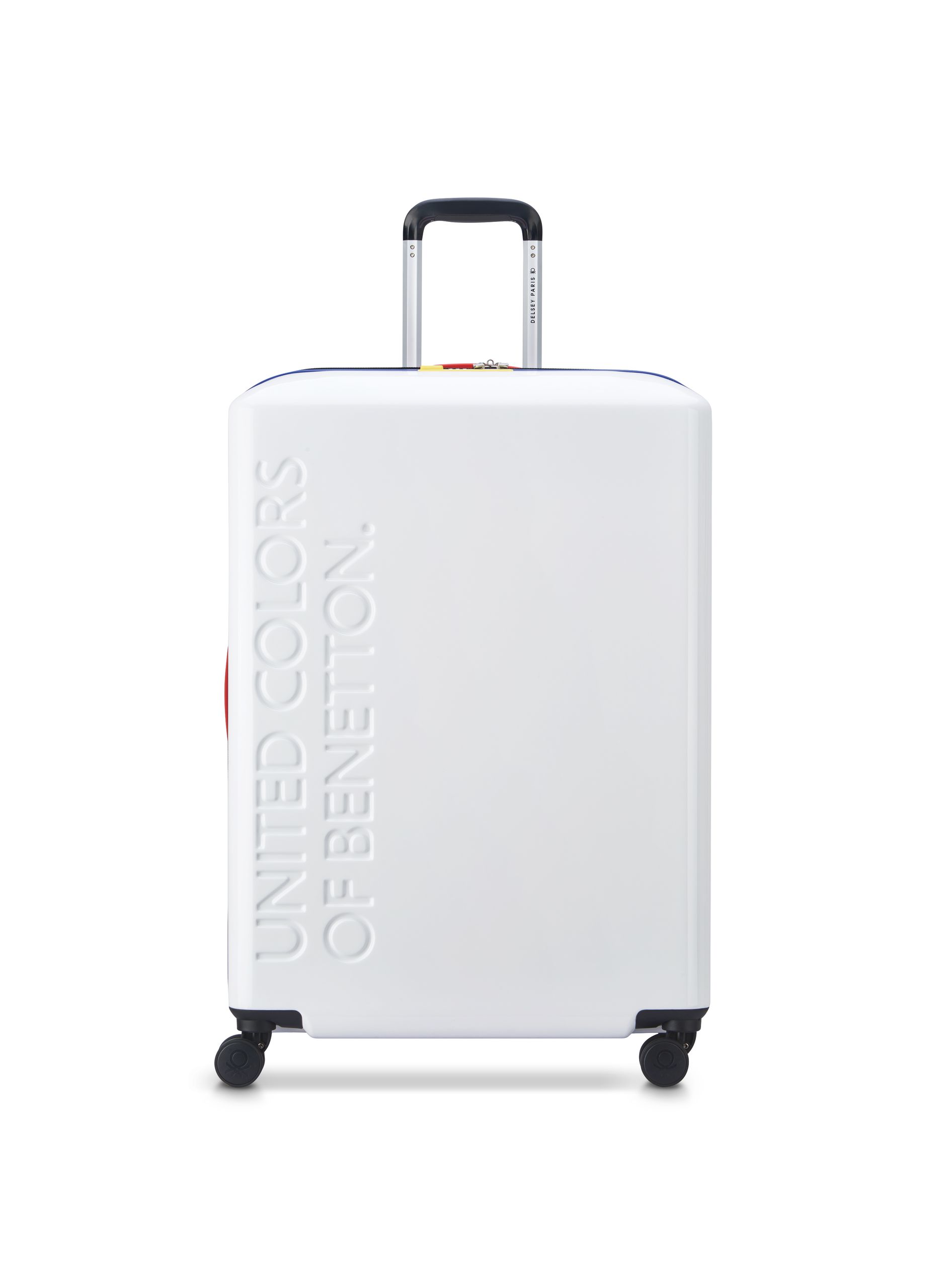 Valise soute rigide taille xl - united DELSEY PARIS Blanc