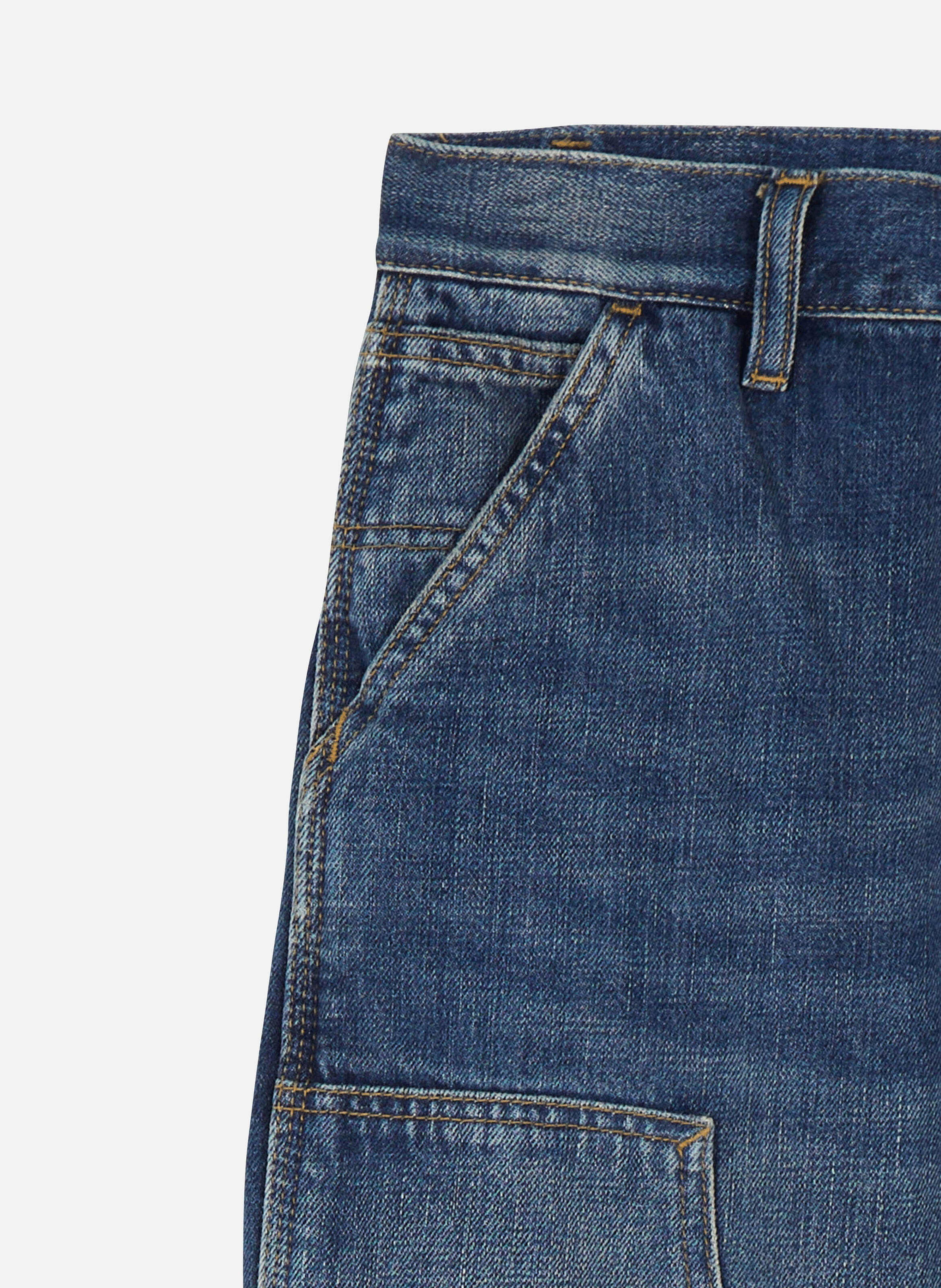 Jean w' brandon double knee pant CARHARTT WIP Bleu