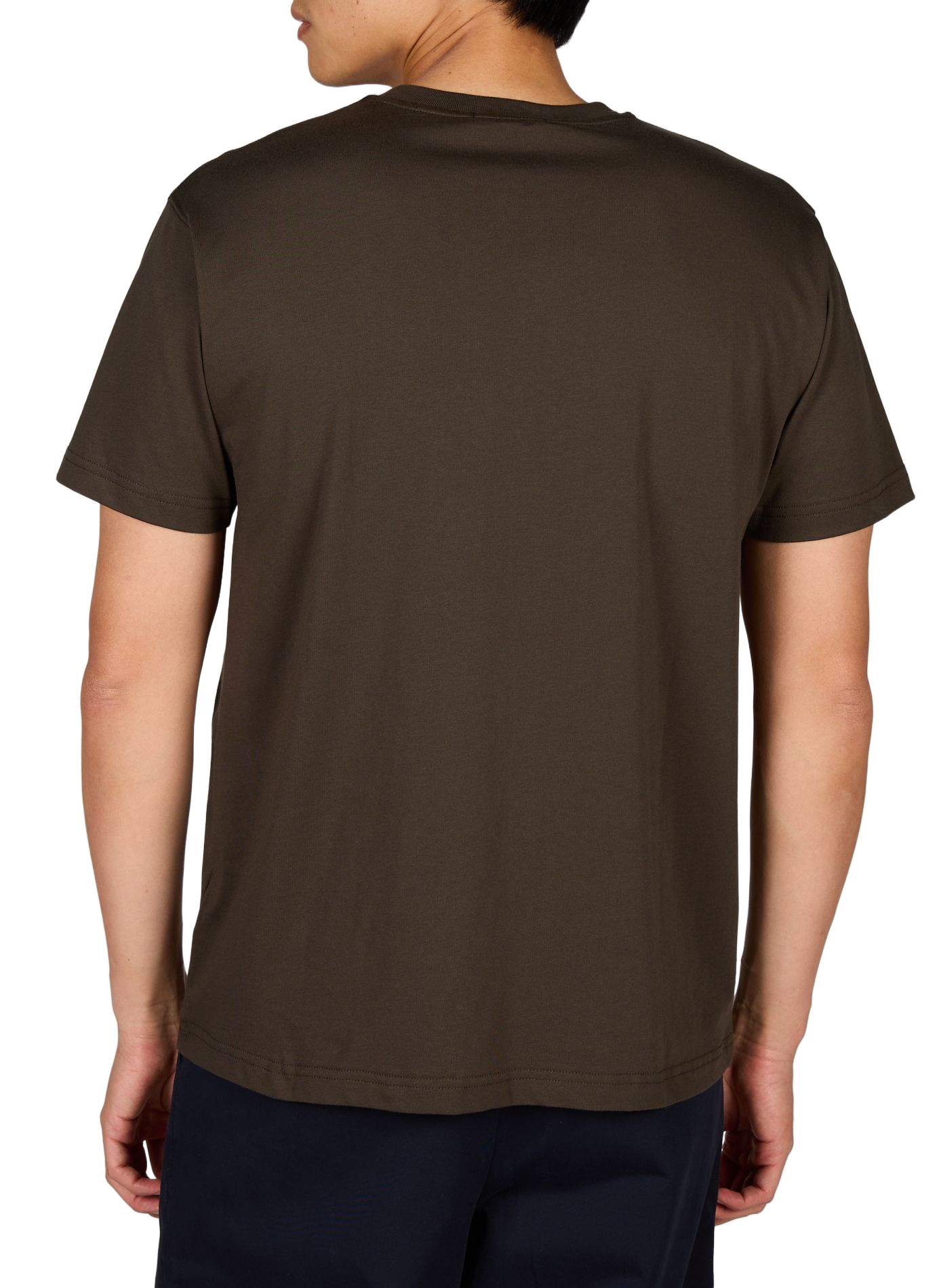 Gerader T-Shirt mit Stickerei DIME Schwarz