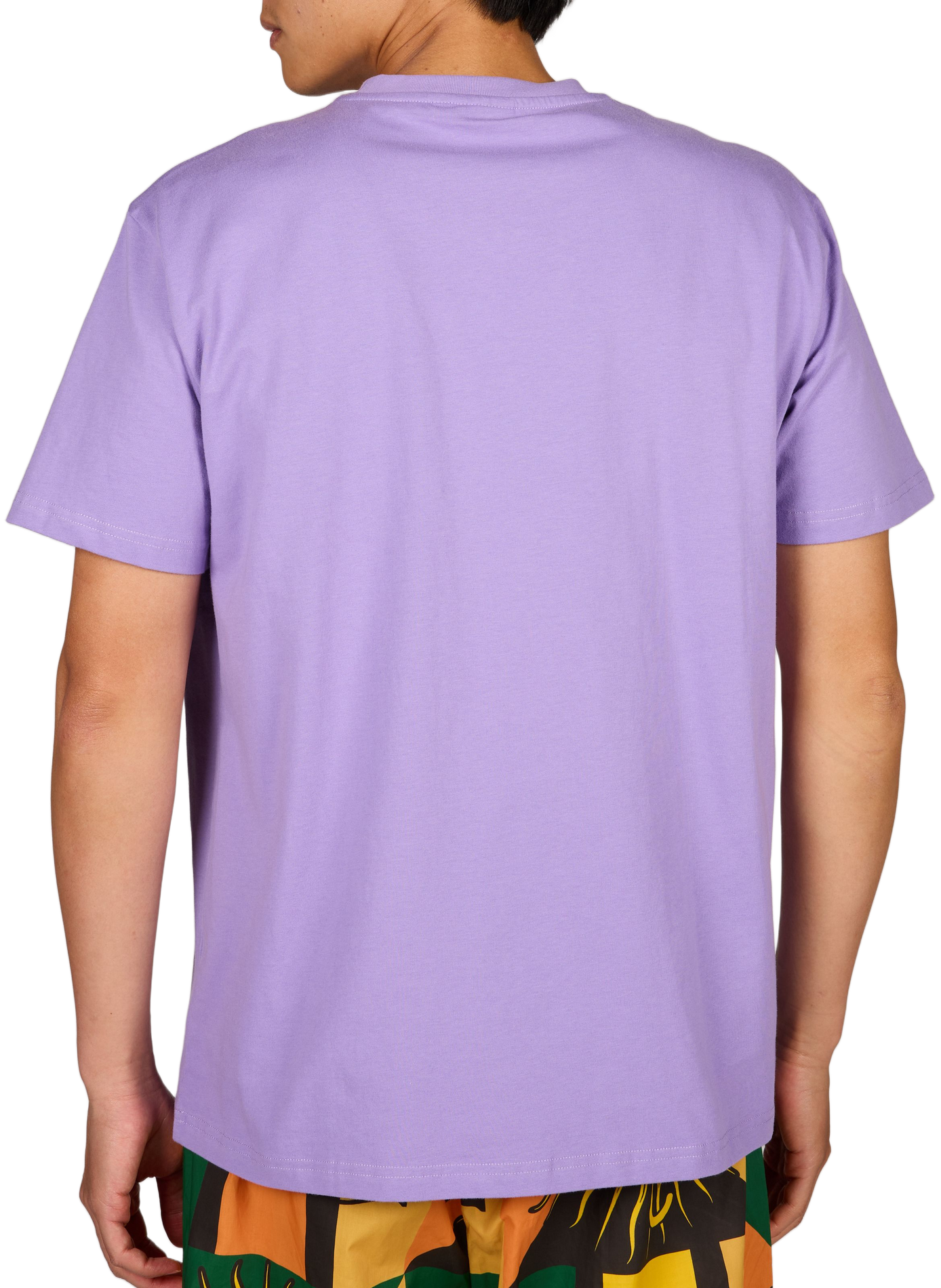 Oversized cotton T-shirt HELAS CAPS Purple