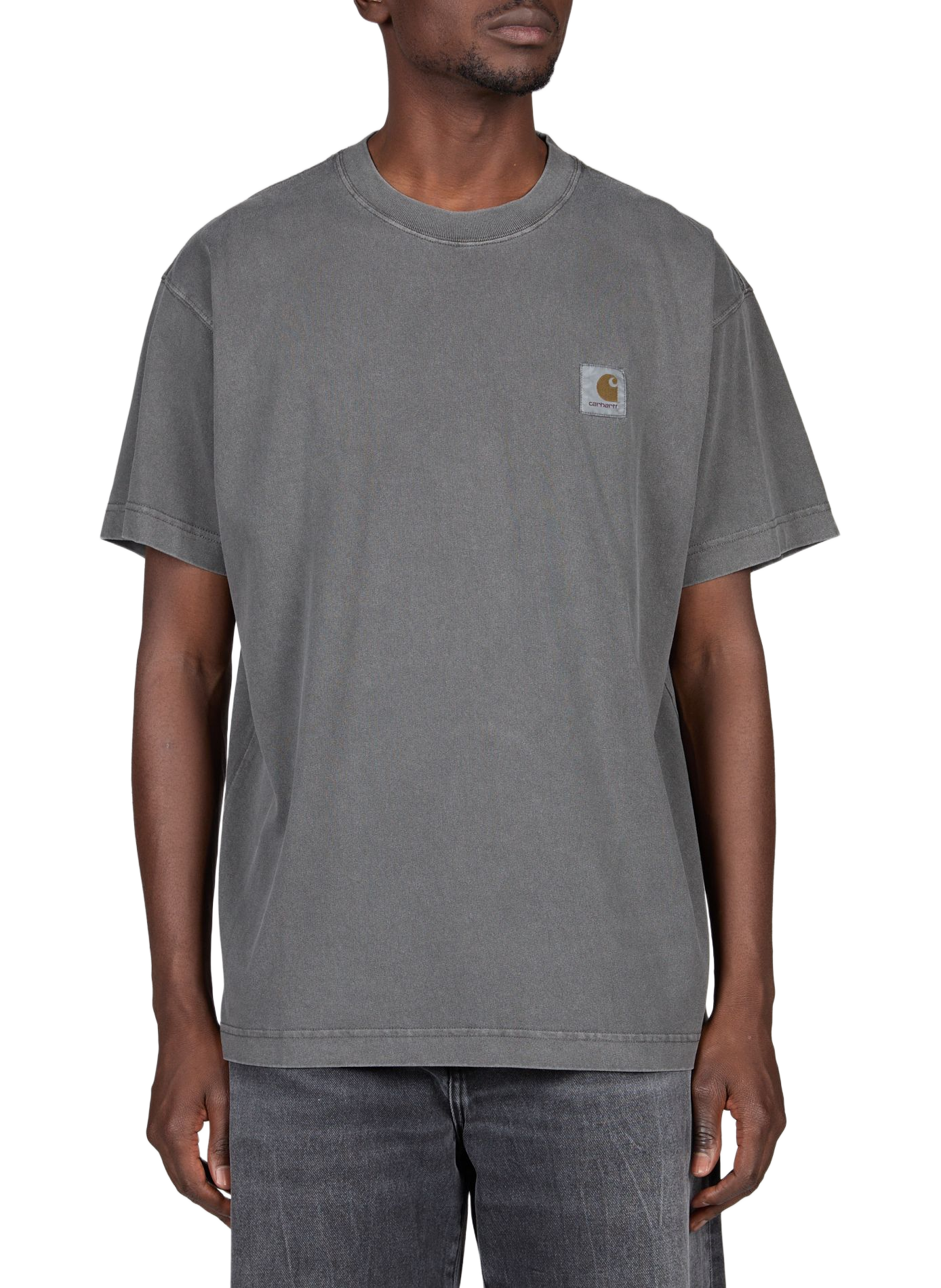 Weites Baumwoll-T-Shirt CARHARTT WIP Schwarz