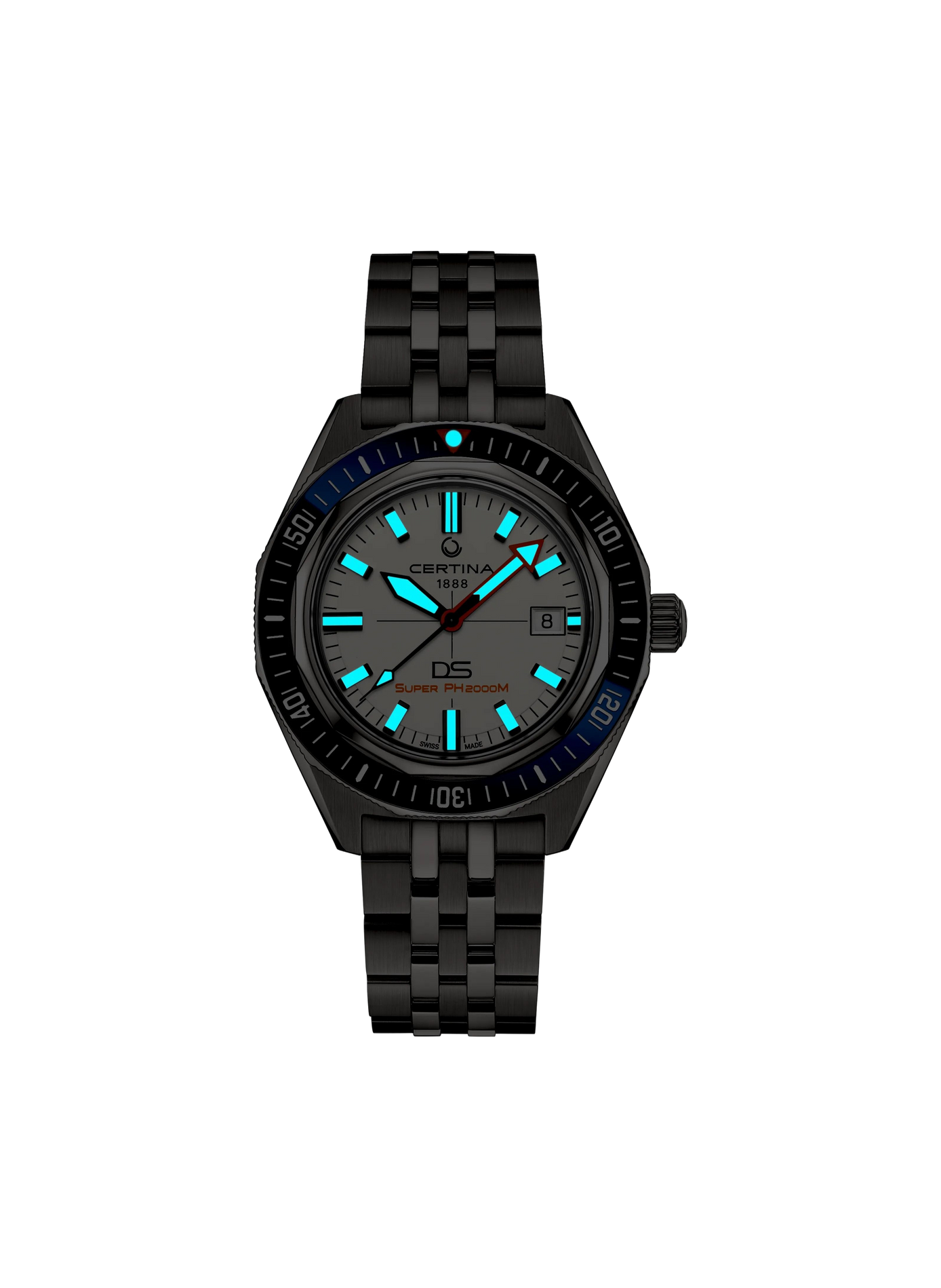 Montre automatique DS SUPER PH2000M en titane CERTINA Blanc