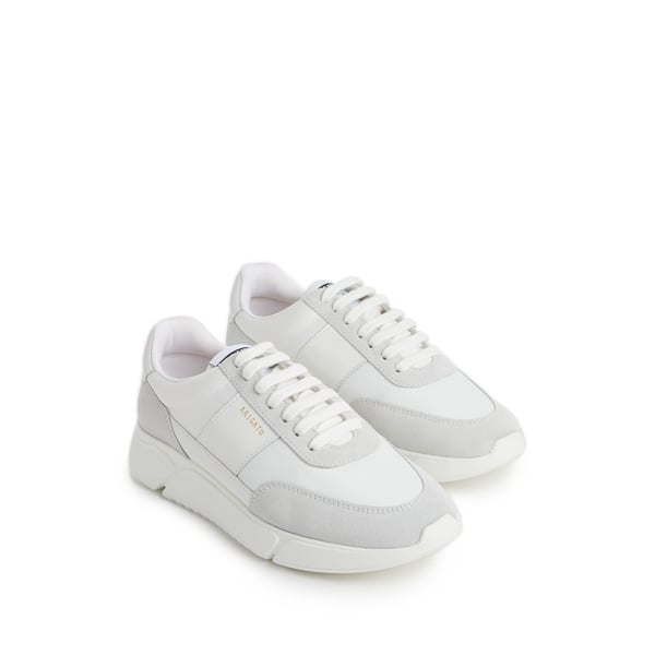 Baskets basses bi-matière