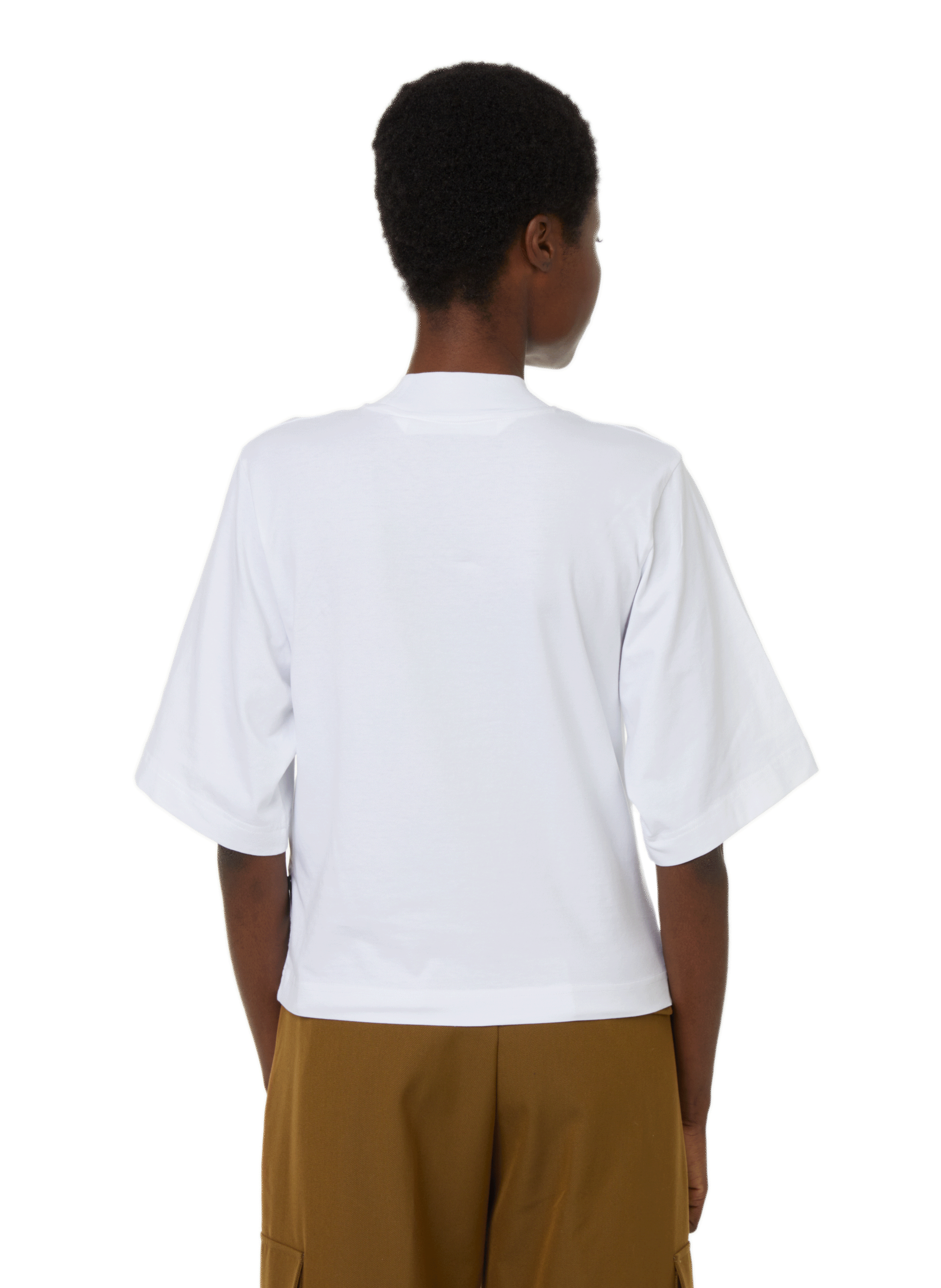 Tee shirt Sunsets PALM ANGELS Blanc