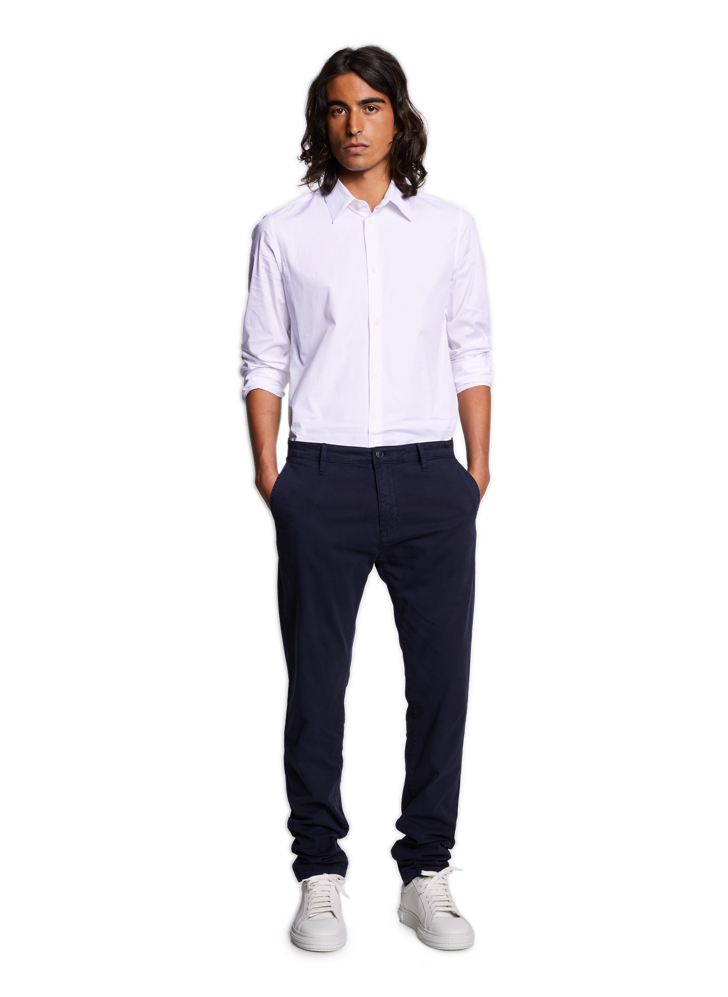 Cotton poplin shirt AU PRINTEMPS PARIS White