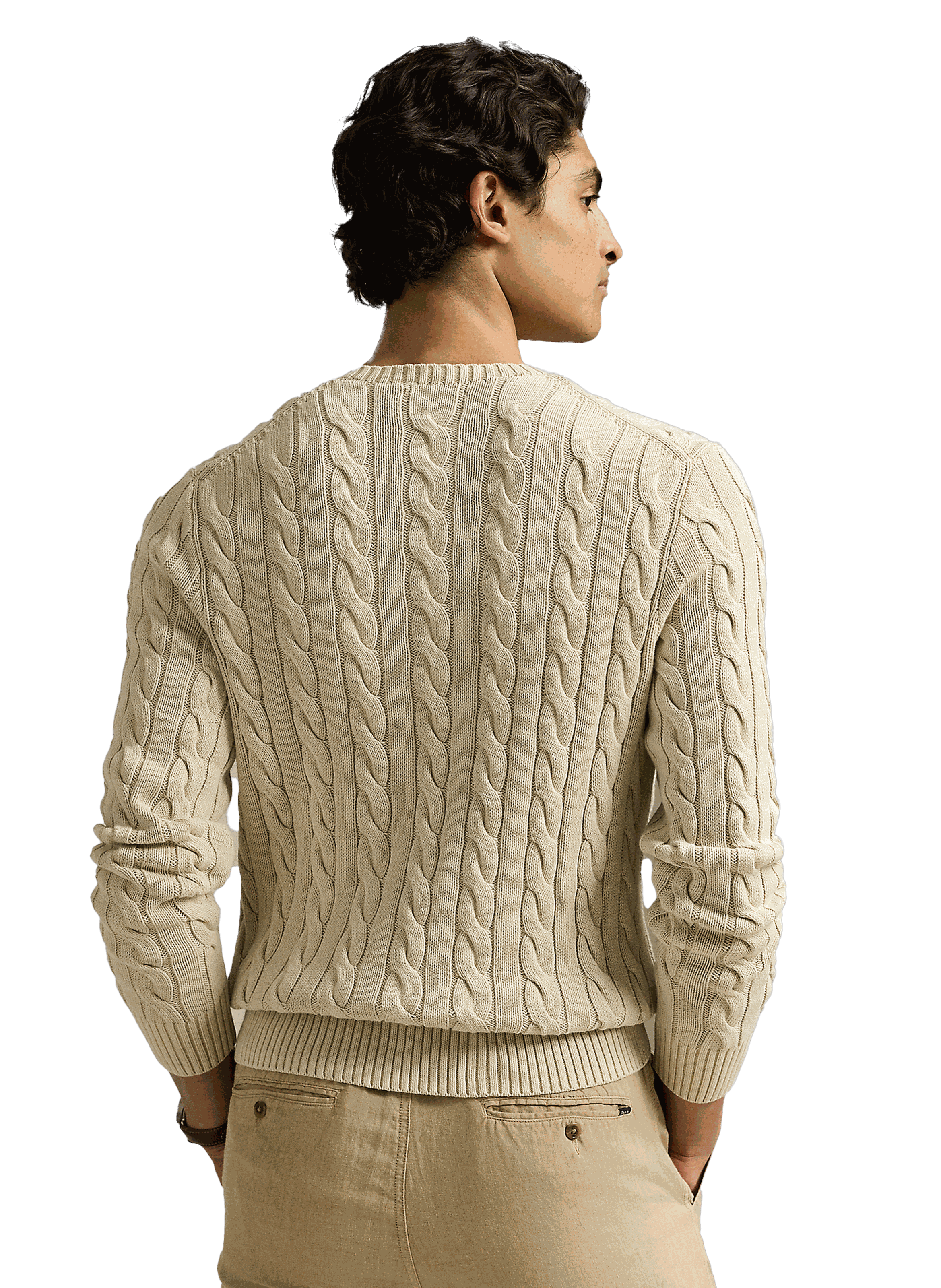 Cotton-blend jumper POLO RALPH LAUREN Beige