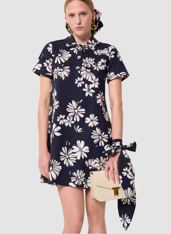 Robe courte fleurs - ritournella Bleu by TARA JARMON TARA JARMON Robe courte fleurs - ritournella Bleu