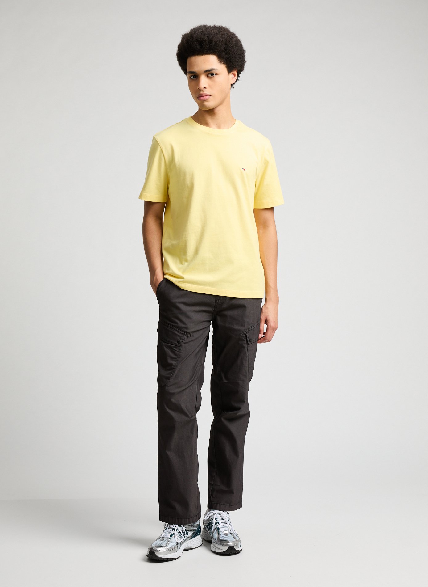 Cotton T-shirt Yellow