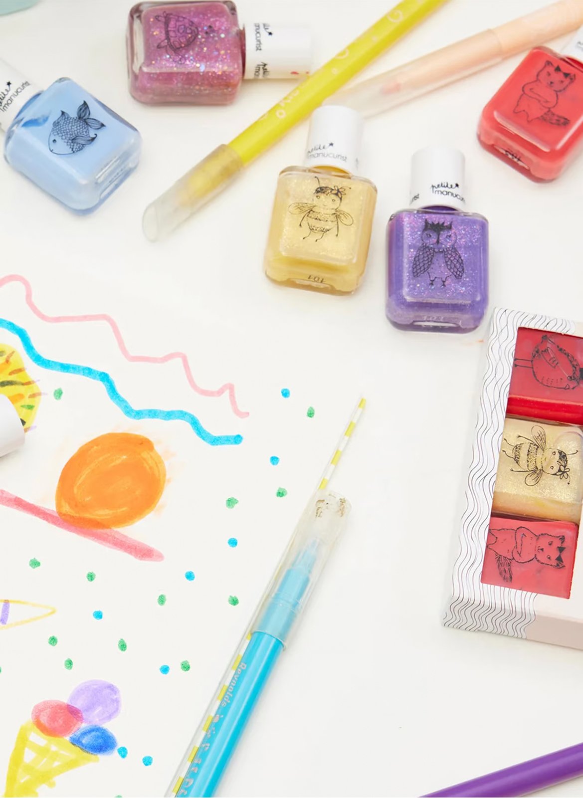 Little Manucurist - children's nail polish MANUCURIST Betty la tortue