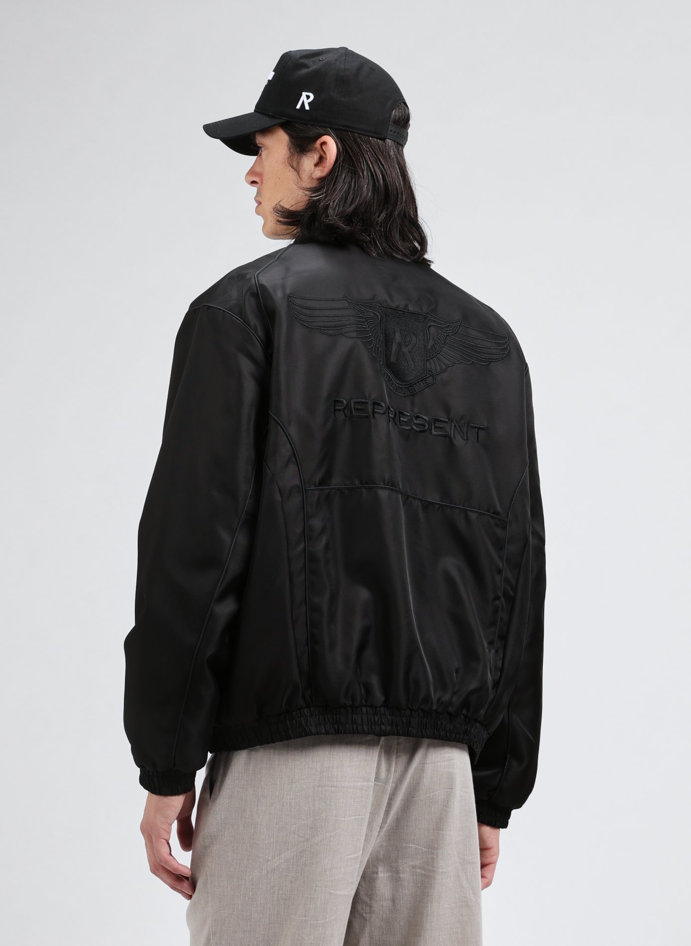 Cotton cap REPRESENT Black