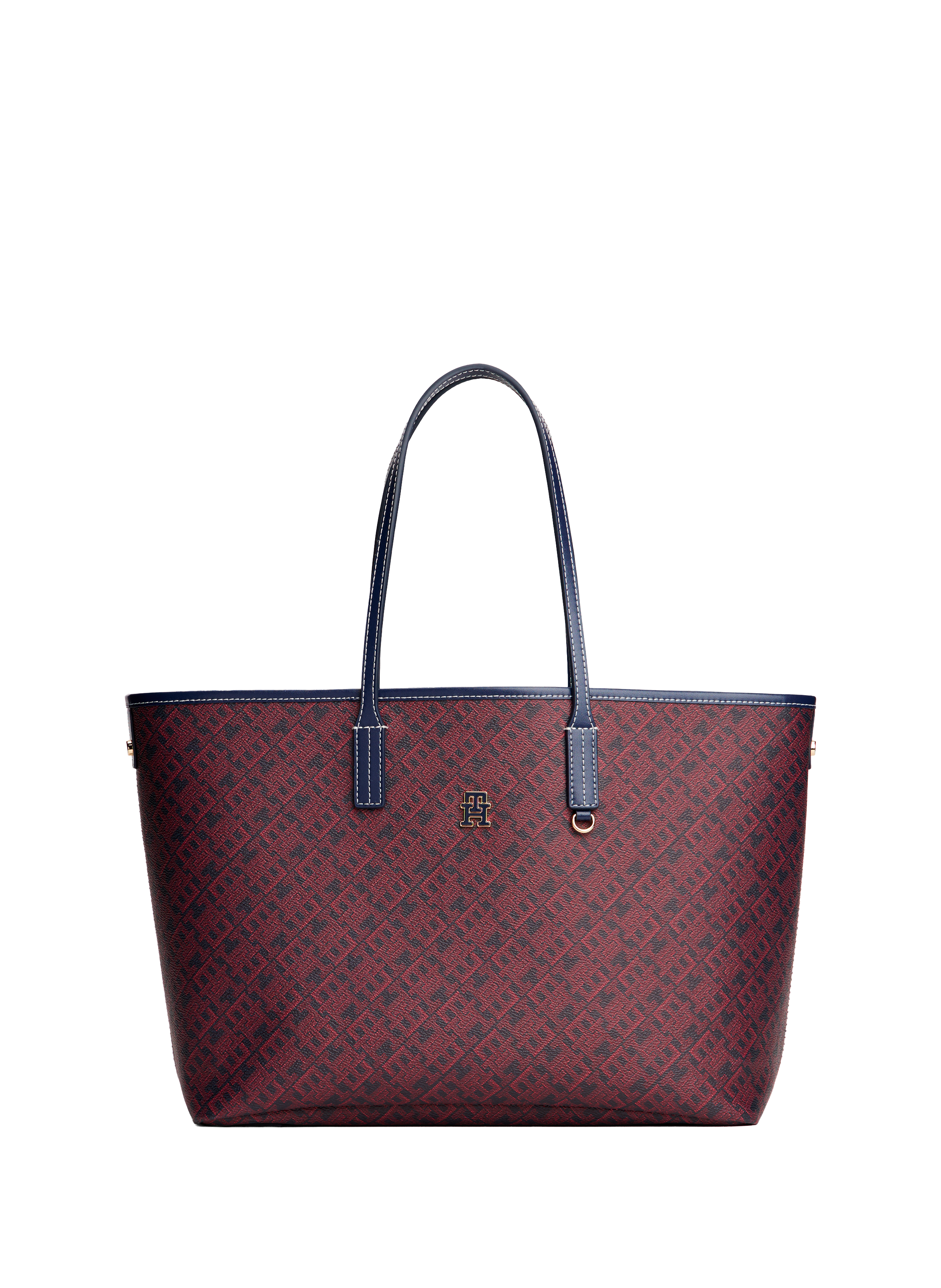 TOMMY HILFIGER Sac cabas à monogramme Bleu
