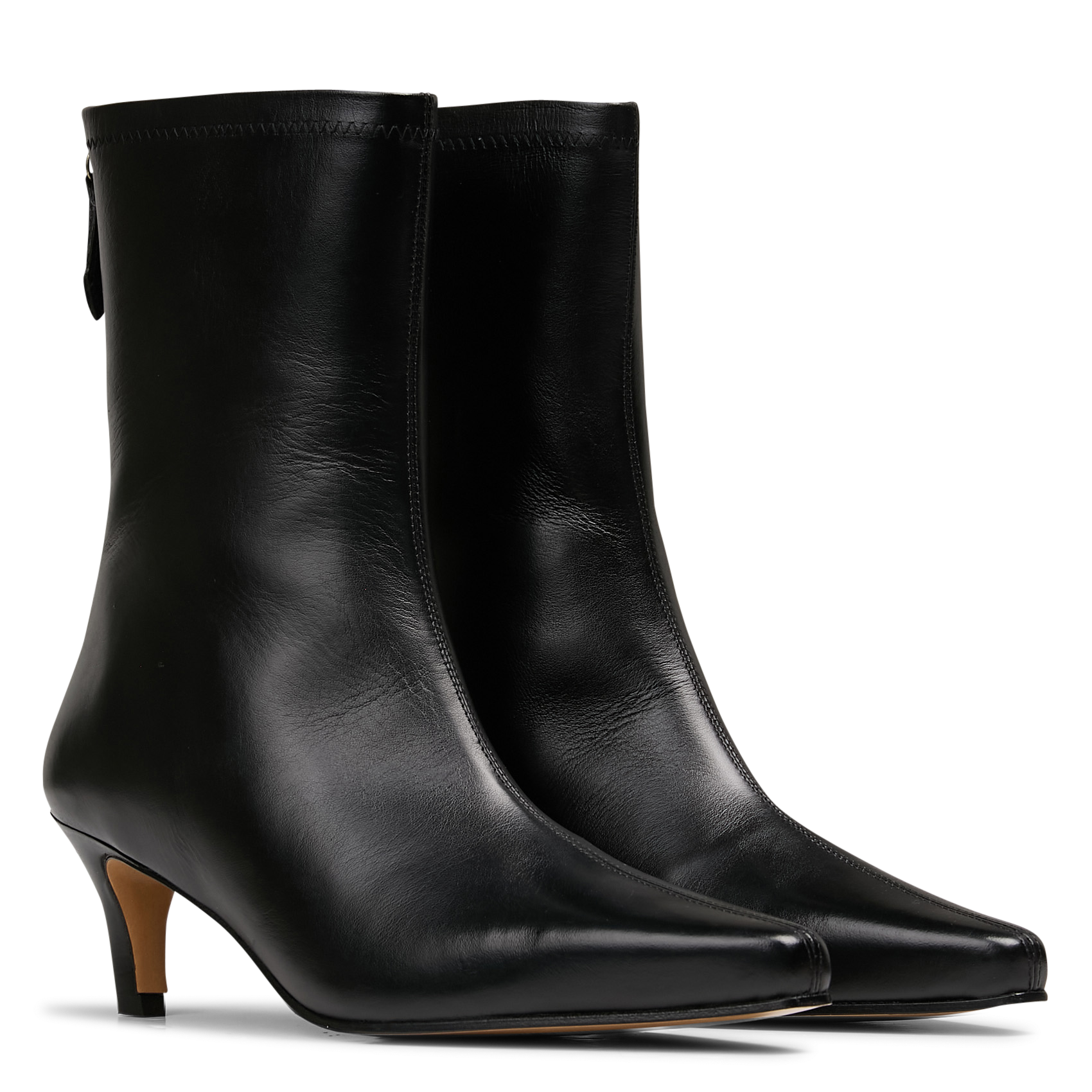 Bottines en cuir n°515 RIVECOUR Noir