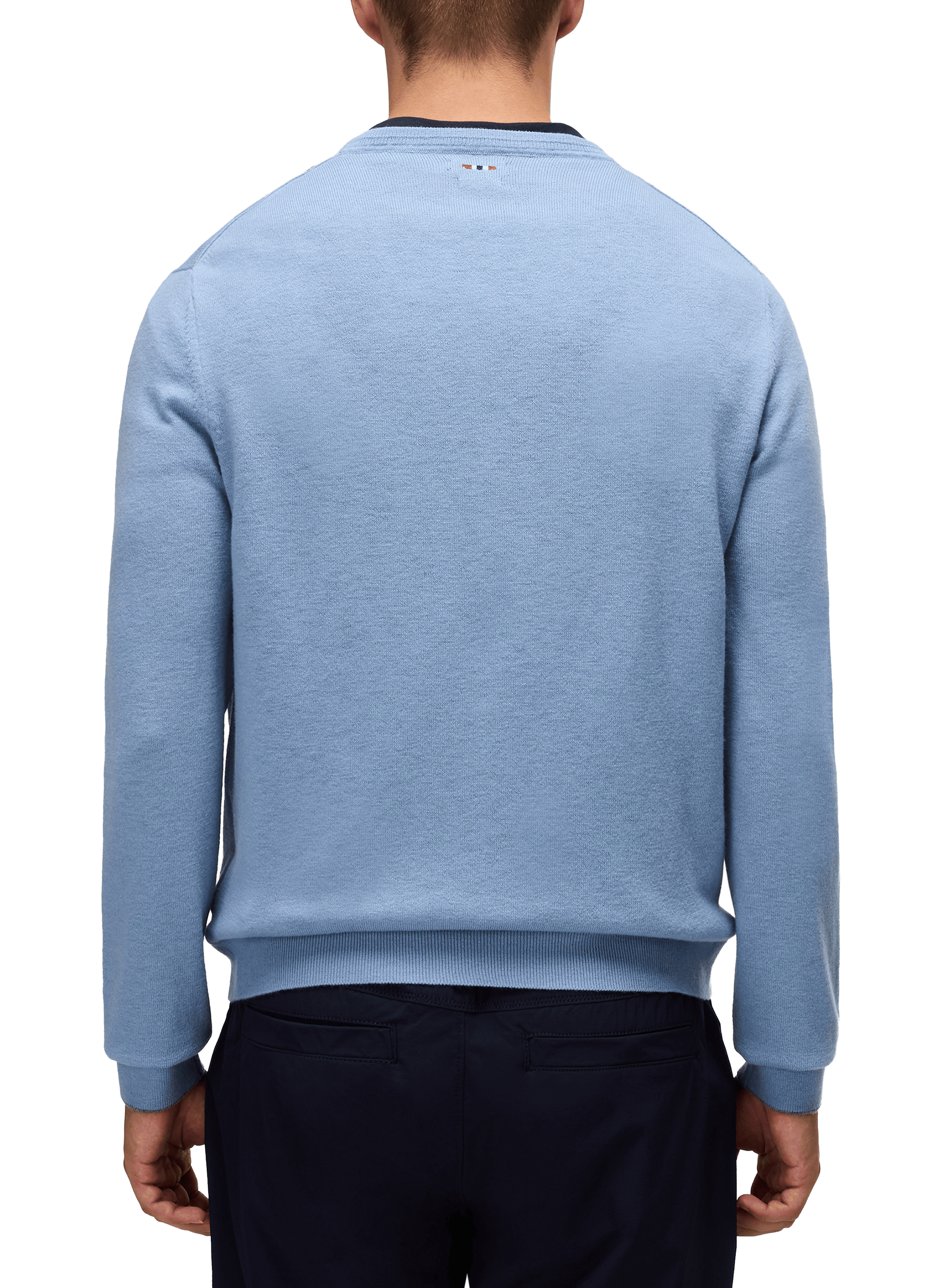  Round-neck wool jumper NAPAPIJRI Blue