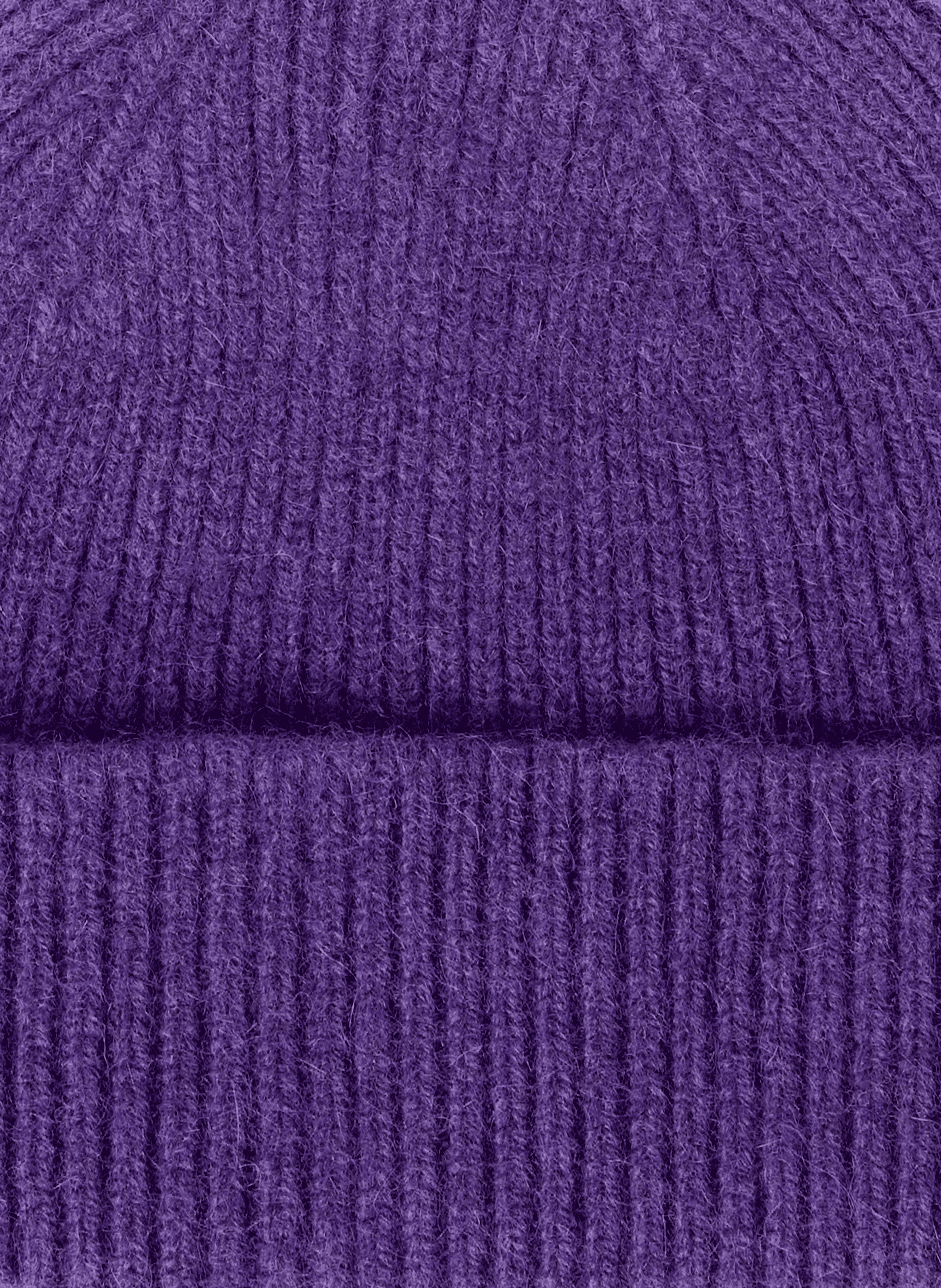 Knitted beanie  MACKIE Purple