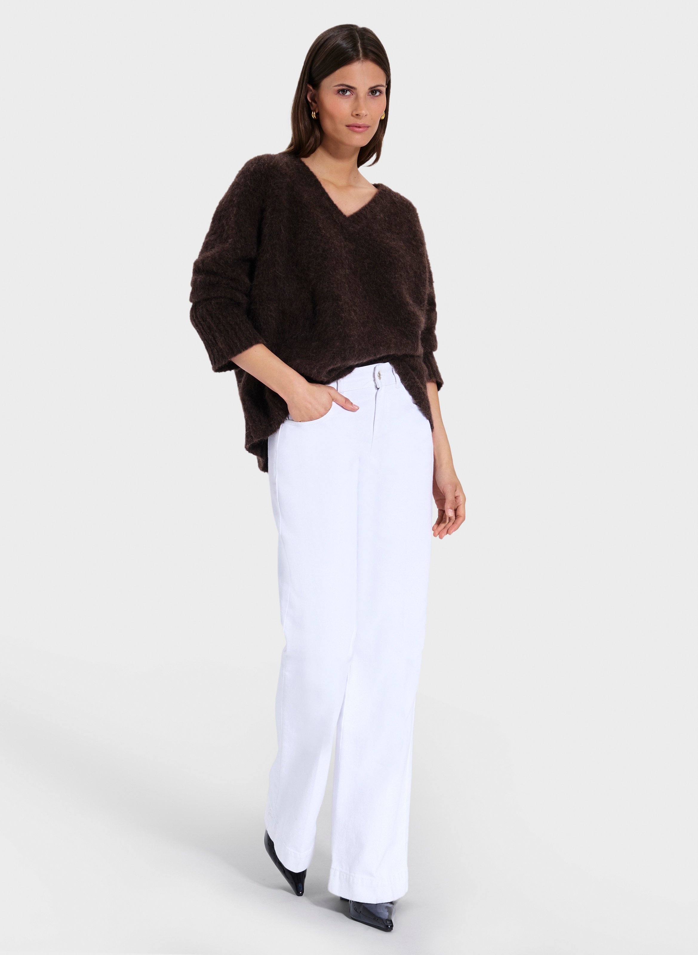 Pull  nuvola ZAPA Marron