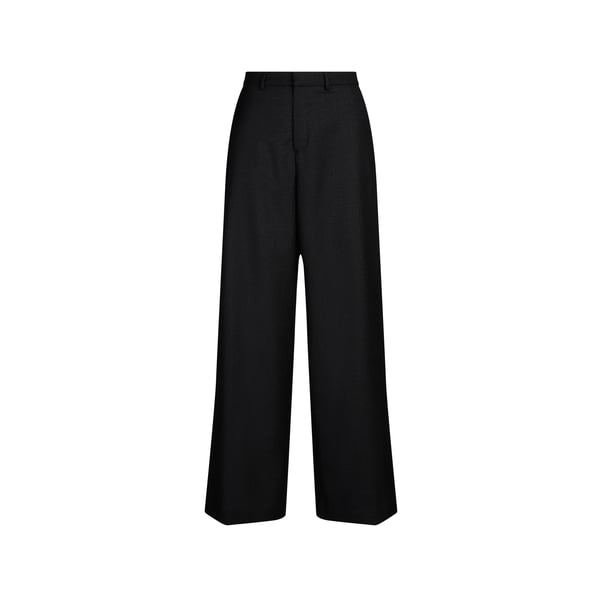 Pantalon large Willy en laine mélangée Pantalon large Willy en laine mélangée