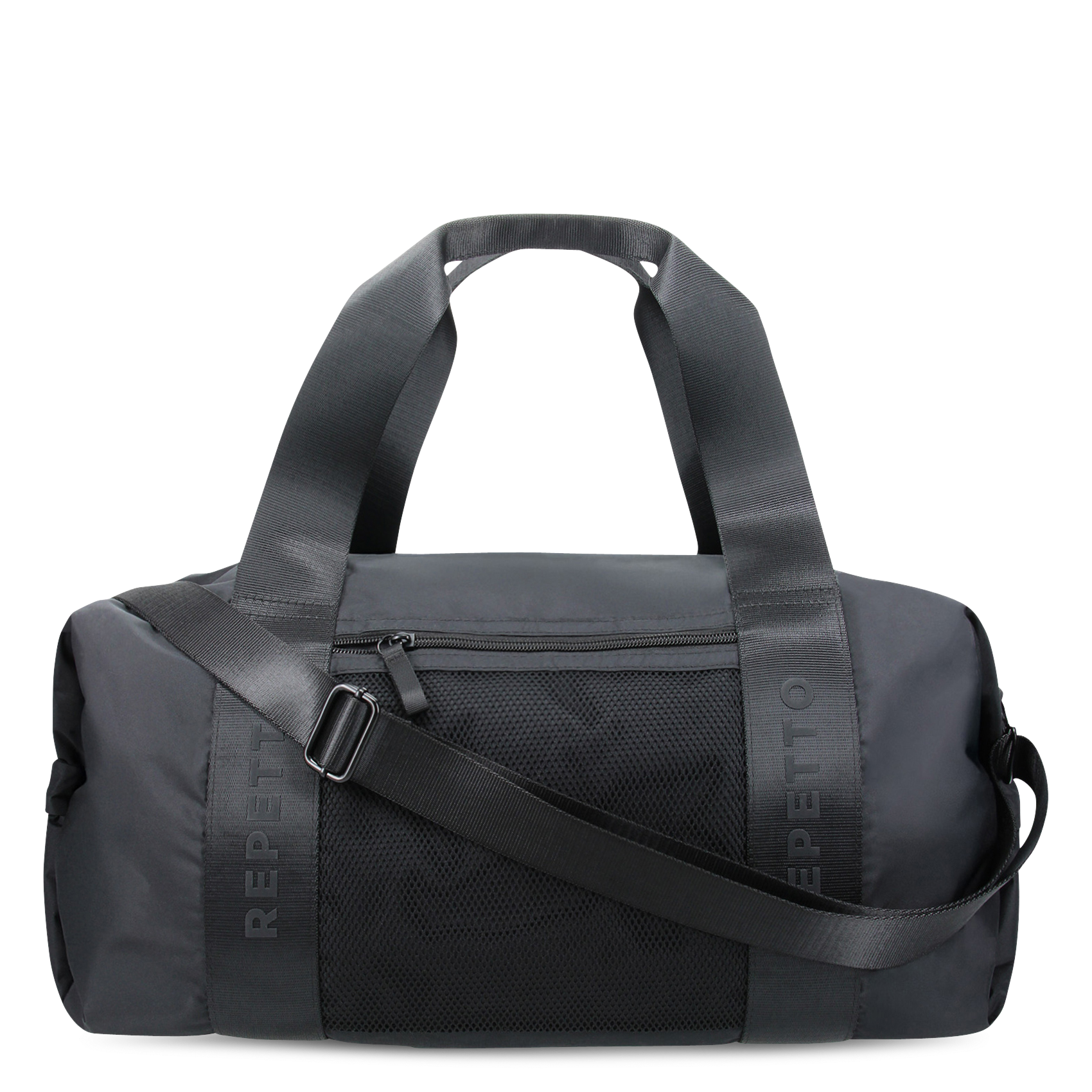 Sac polochon uni zippé à logo REPETTO Noir