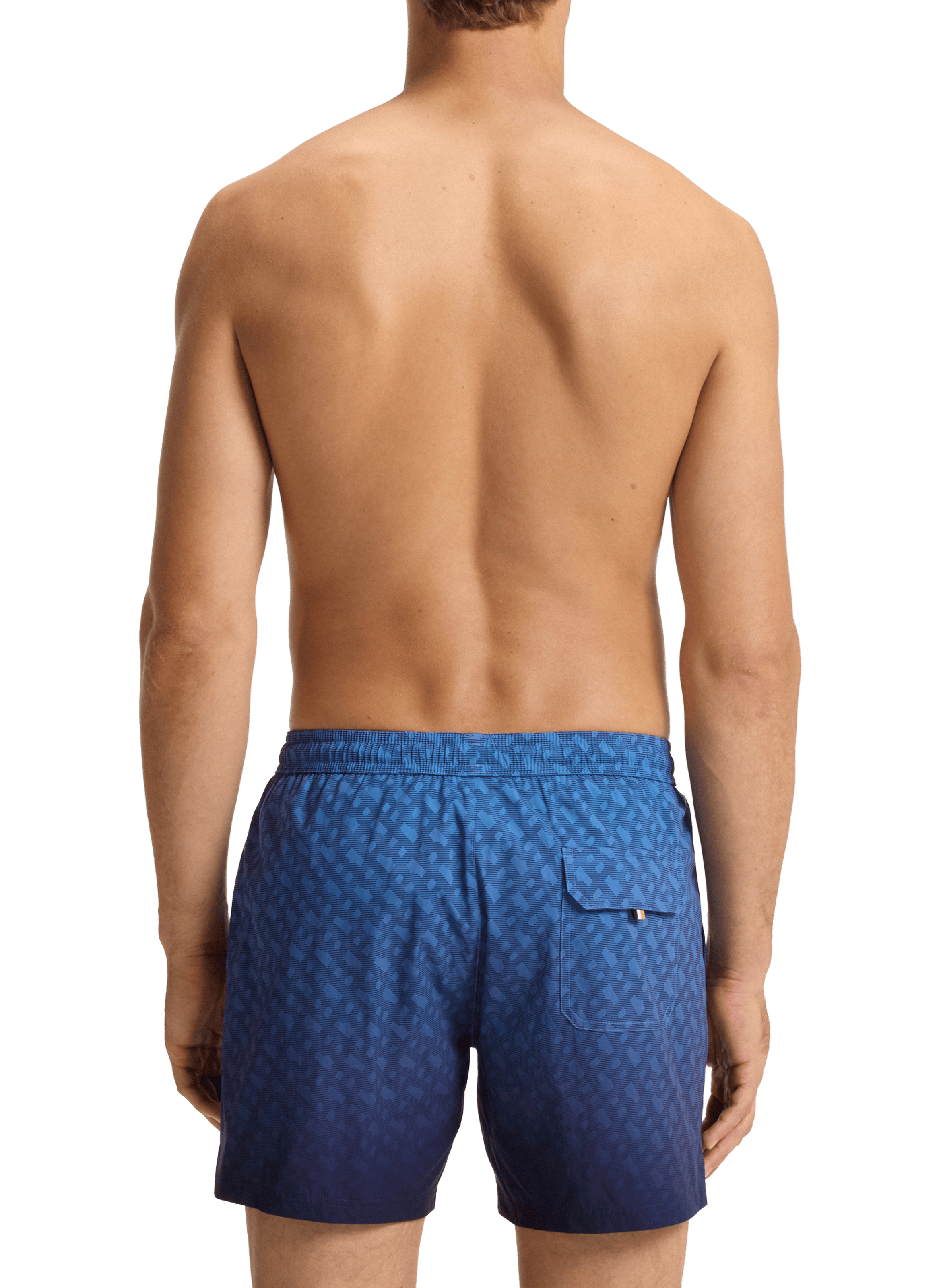 Tie and Dye Swim Shorts BOSS Blue