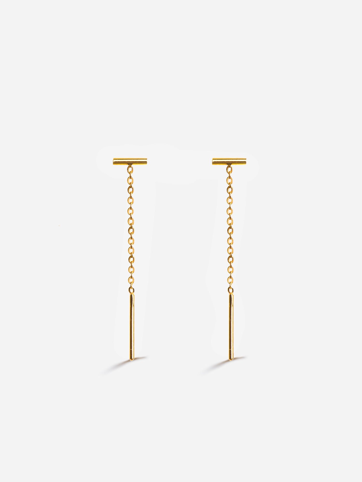 Paire de mini boucles chaînes Marius DoréAPRIL PLEASE