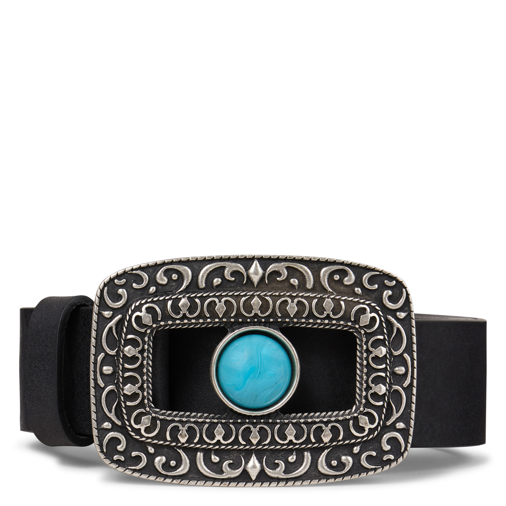 Ceinture en cuir boni BA&SH Noir