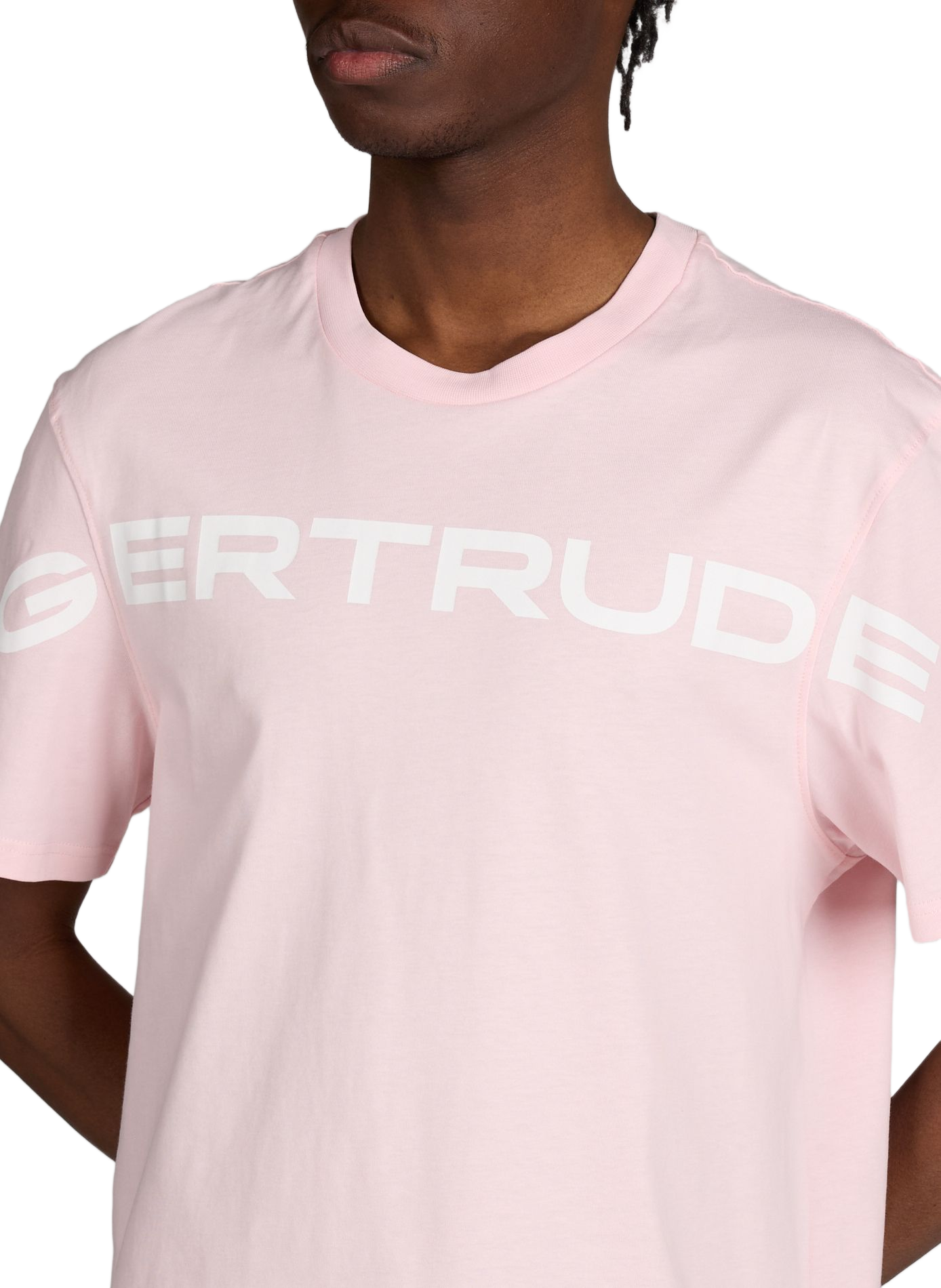 T-shirt droit en coton GERTRUDE ET GASTON Rose